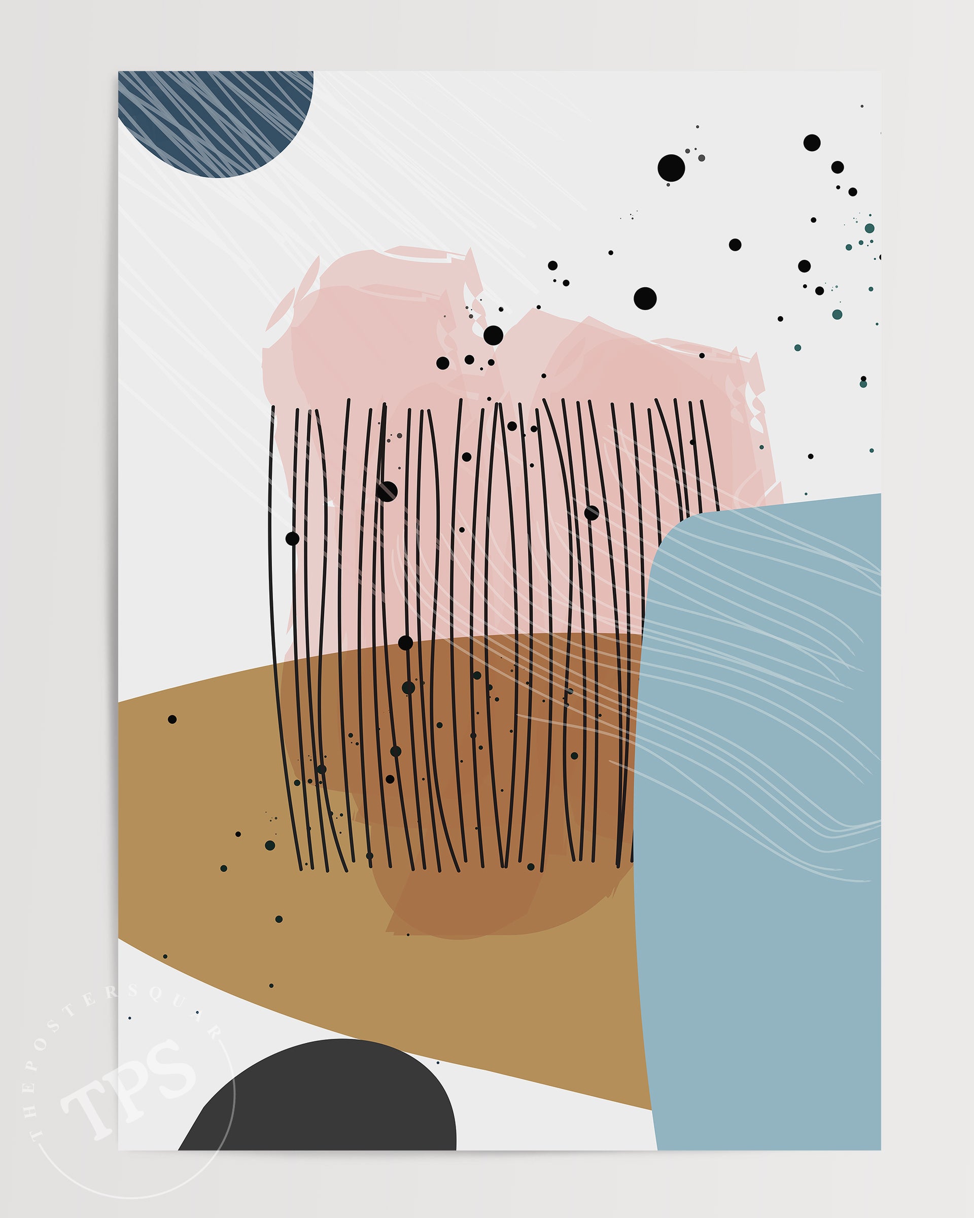 Minimalistic Abstract N3 The Poster Square