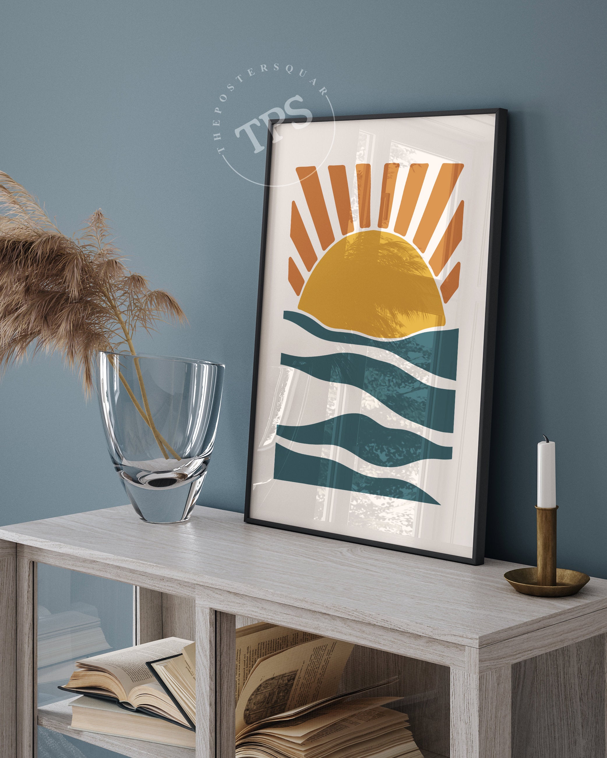 Minimalistic Abstract N17 The Poster Square