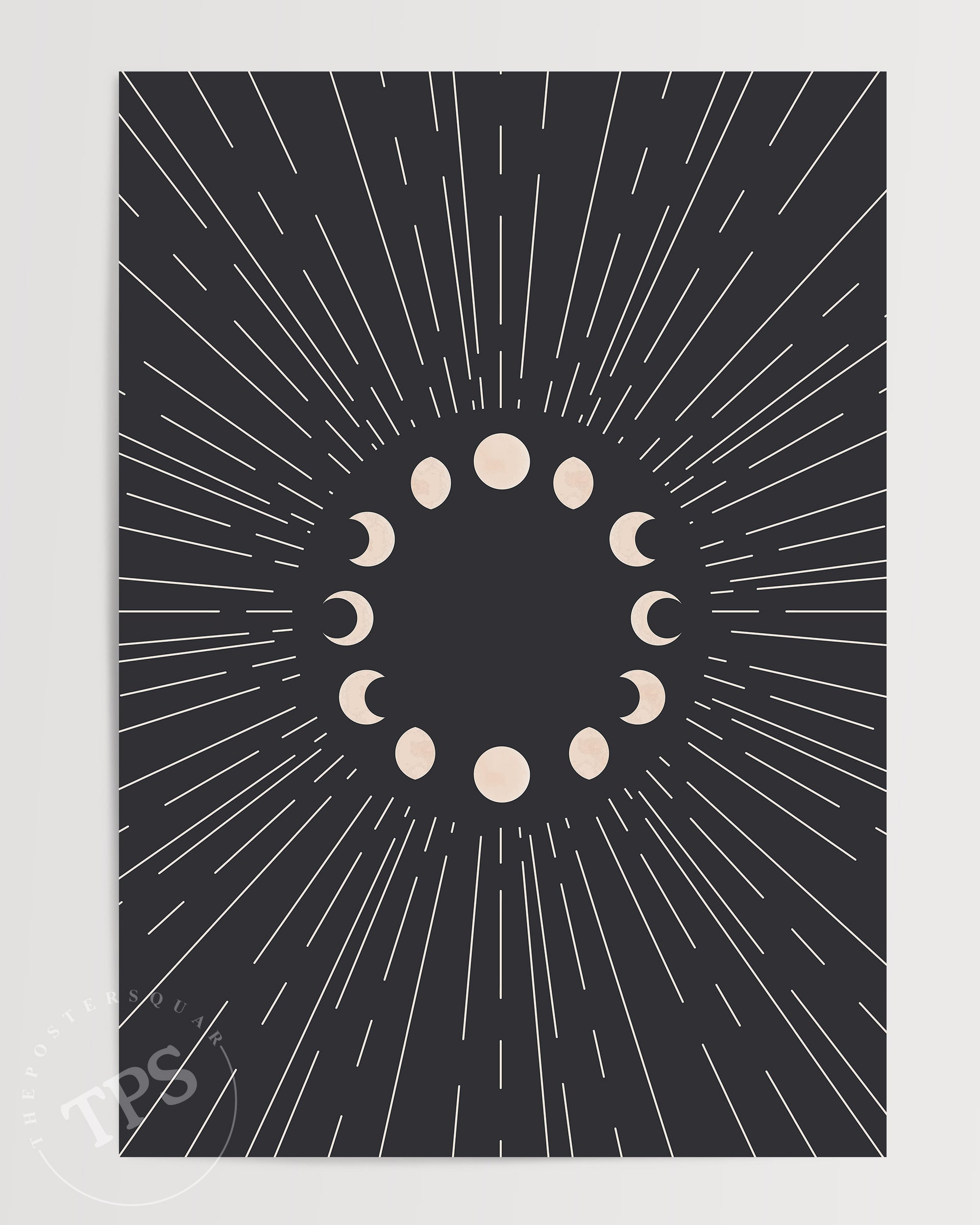 Galactic Phases Dark The Poster Square