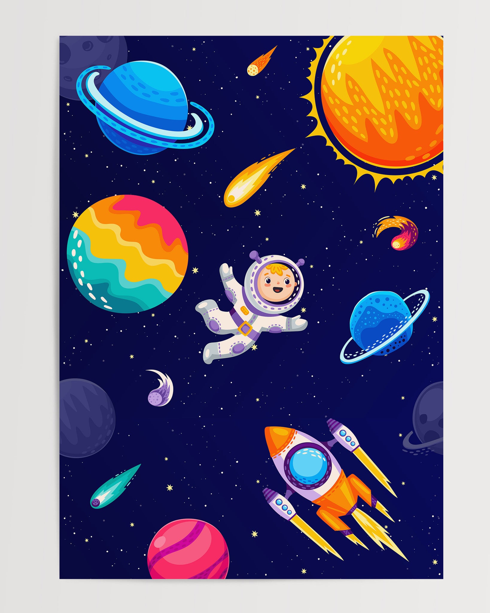 Space Journey The Poster Square