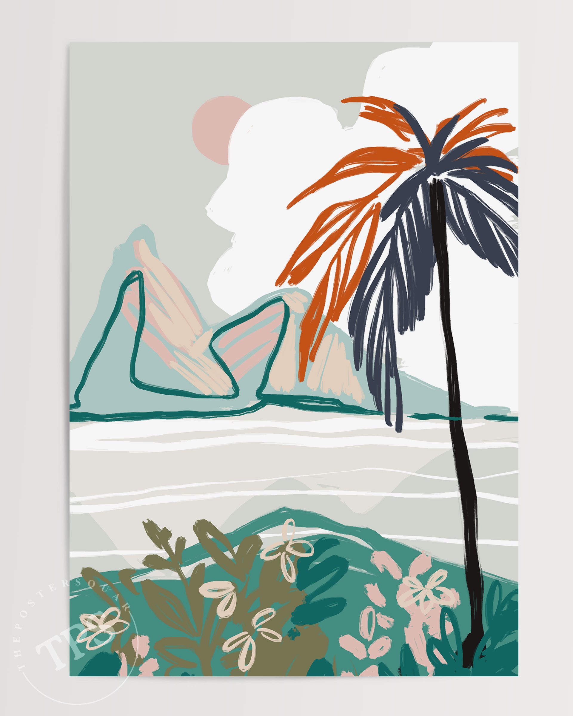 Tropical Mirage The Poster Square