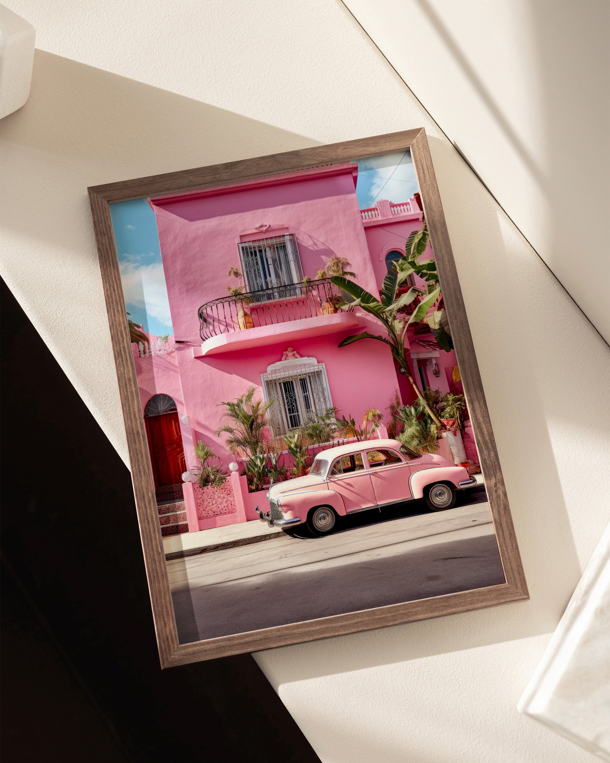 Pretty in Pink Vintage Vibes-psoter-wall_art-decor-The Poster Square