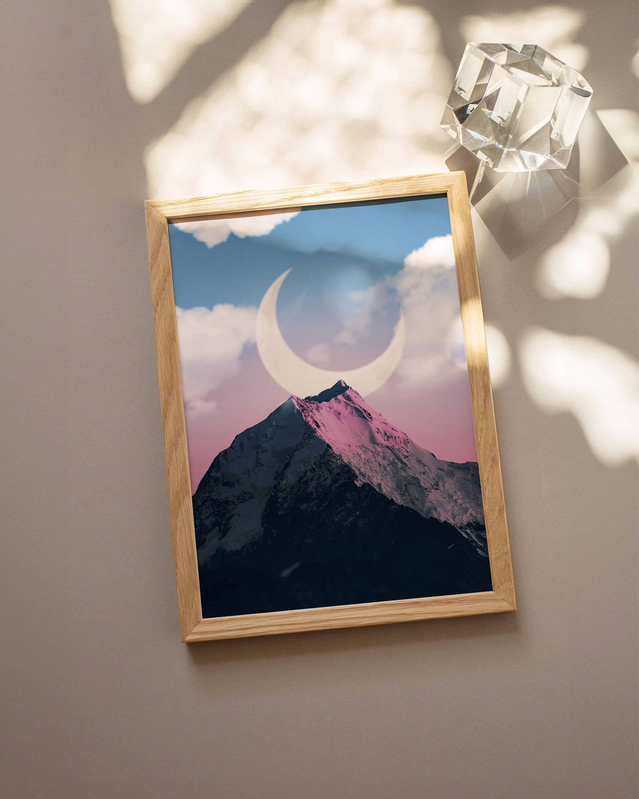 Mountain Moonrise-psoter-wall_art-decor-The Poster Square