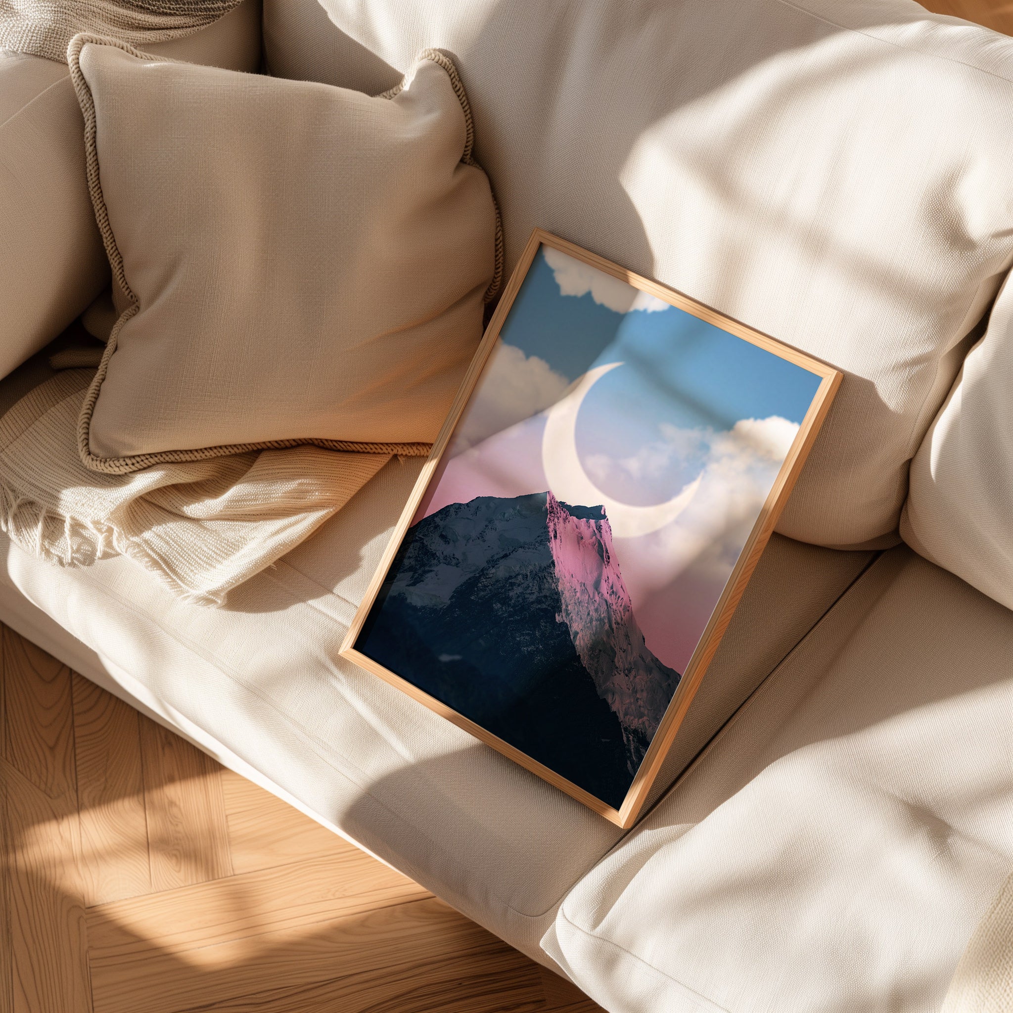 Mountain Moonrise-psoter-wall_art-decor-The Poster Square