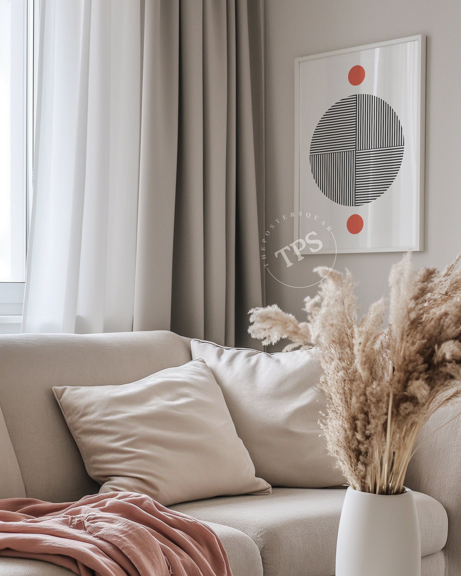 Linear Illusion N2 The Poster Square