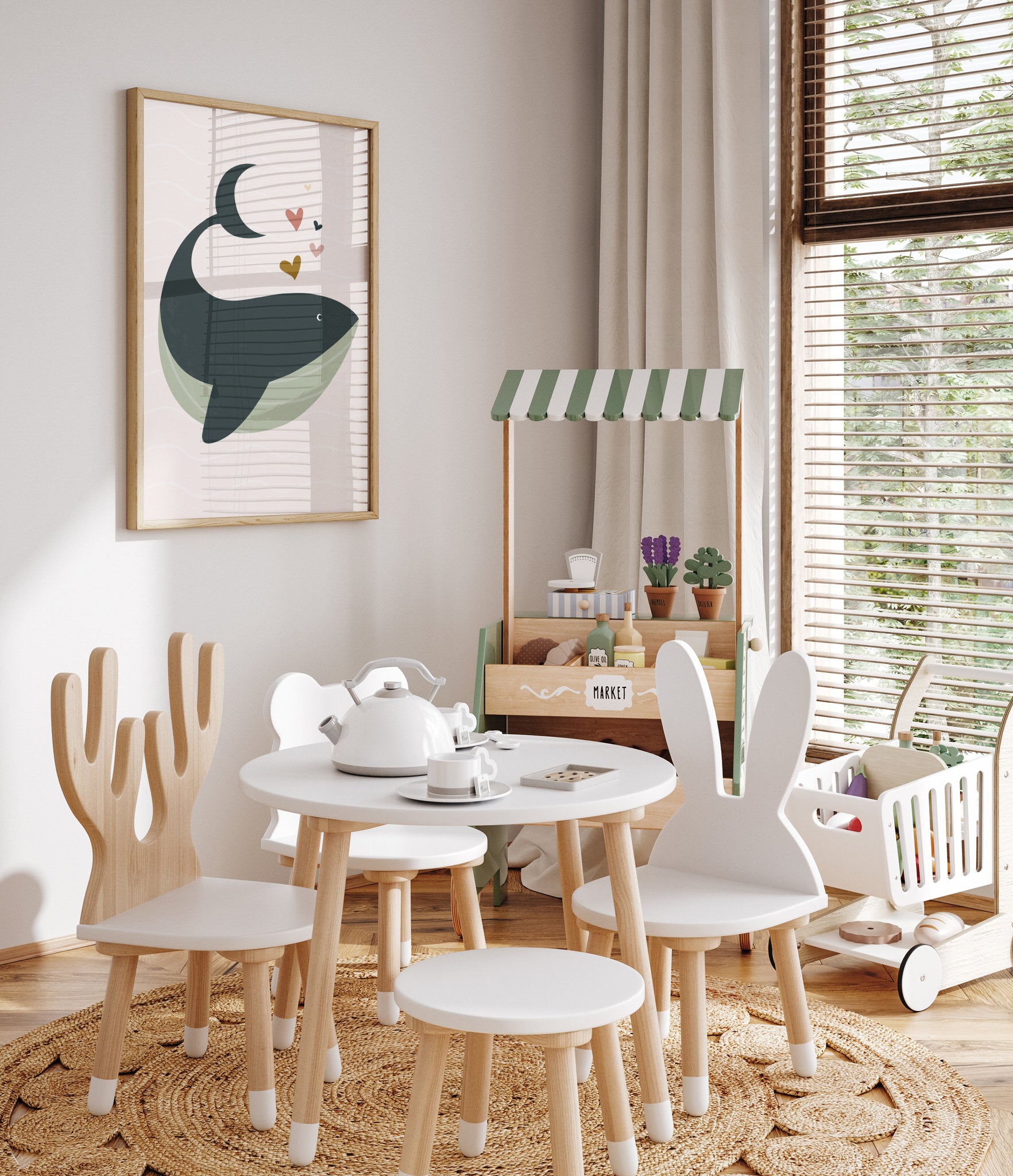 Whale N3 The Poster Square