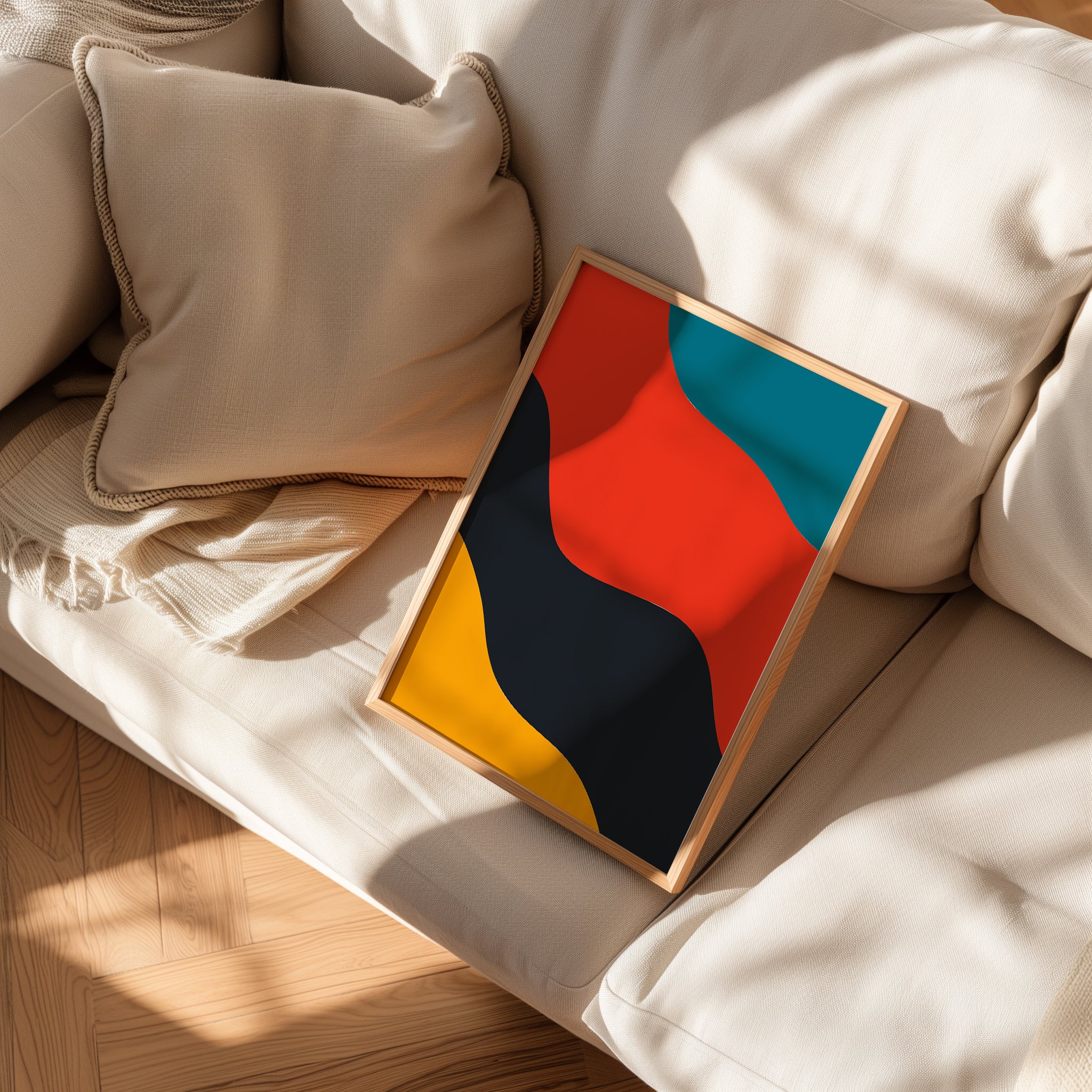 Flow of Hue Series No.9-psoter-wall_art-decor-The Poster Square