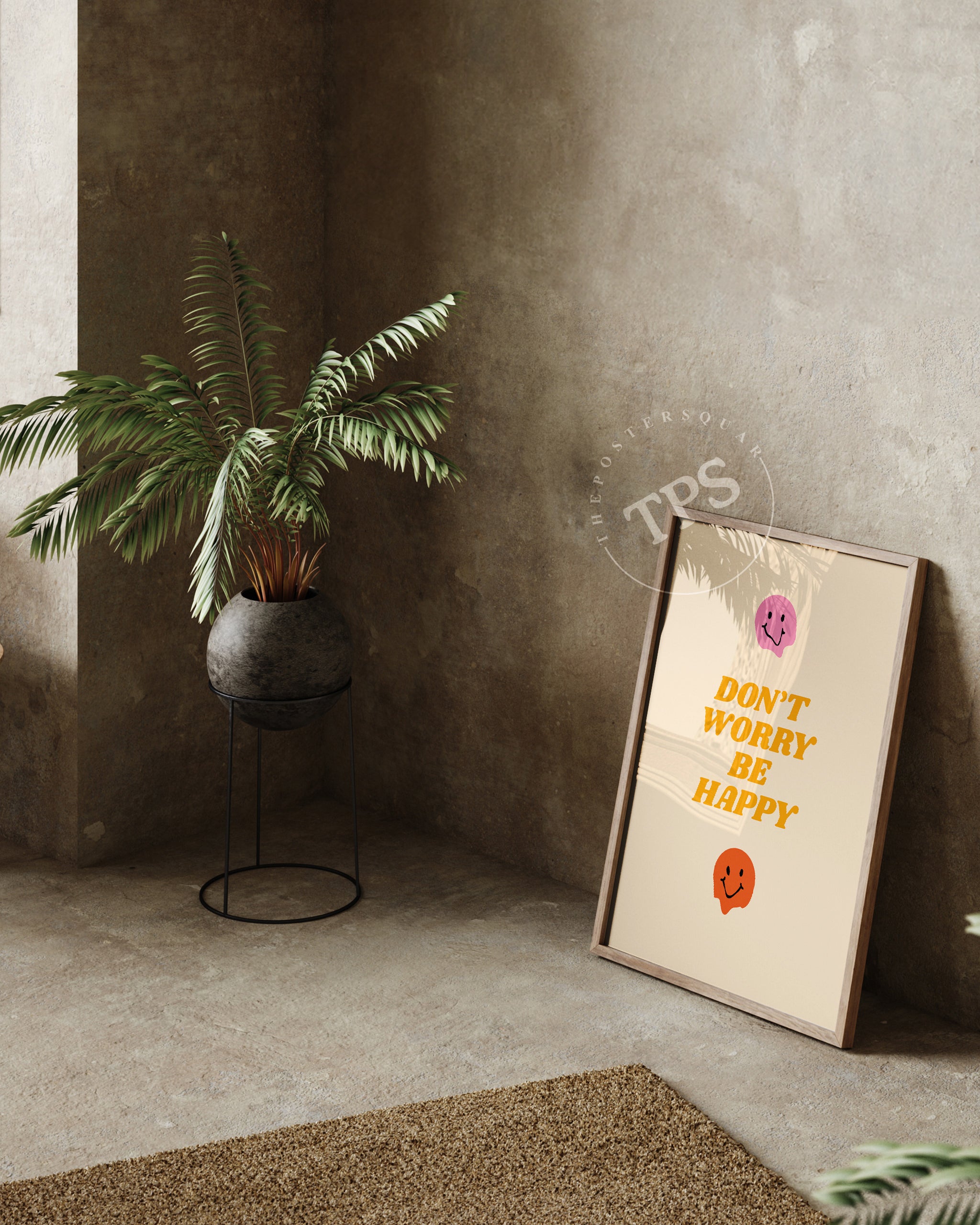 Don't Worry Be Happy The Poster Square