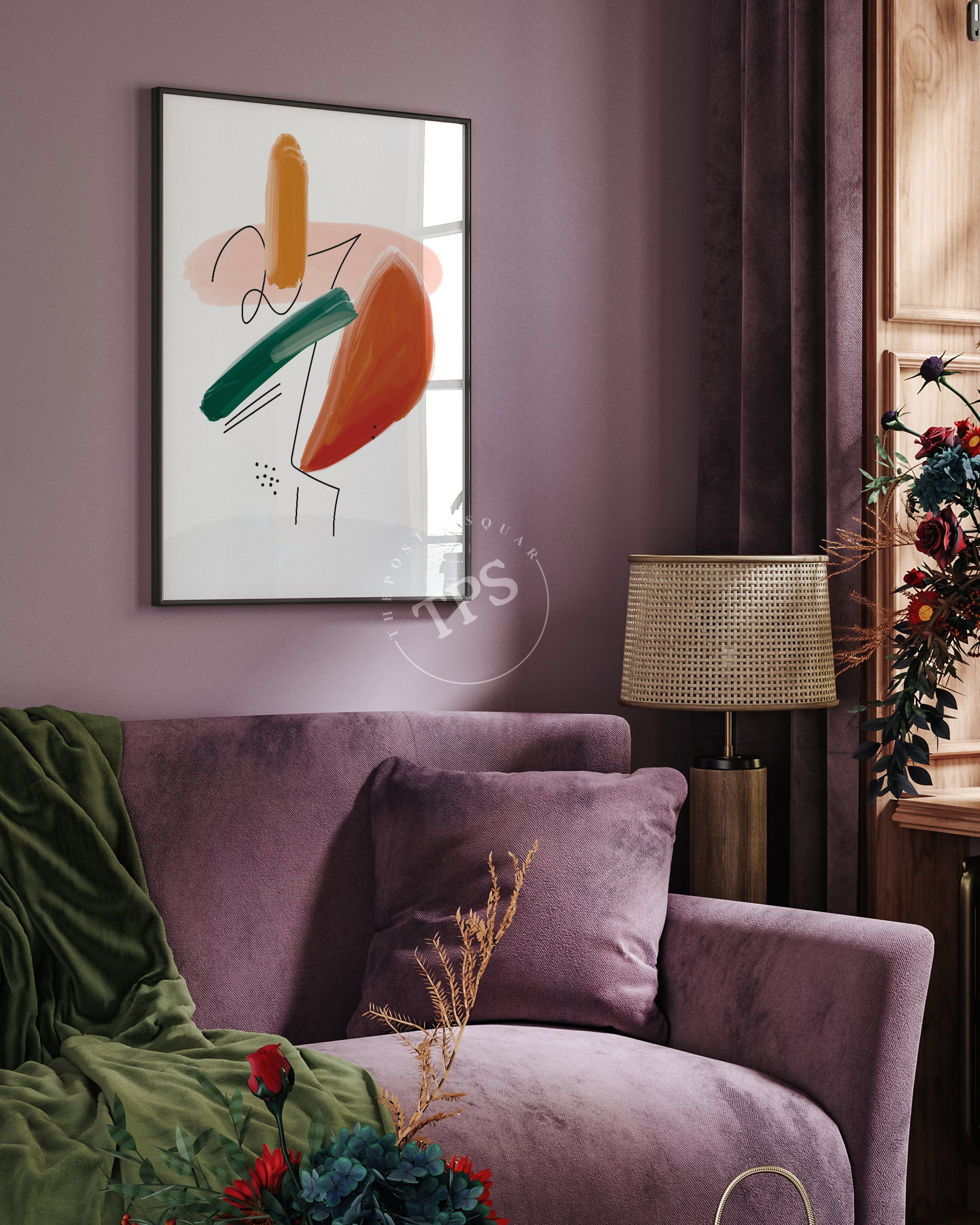 Minimalistic Abstract N12 The Poster Square