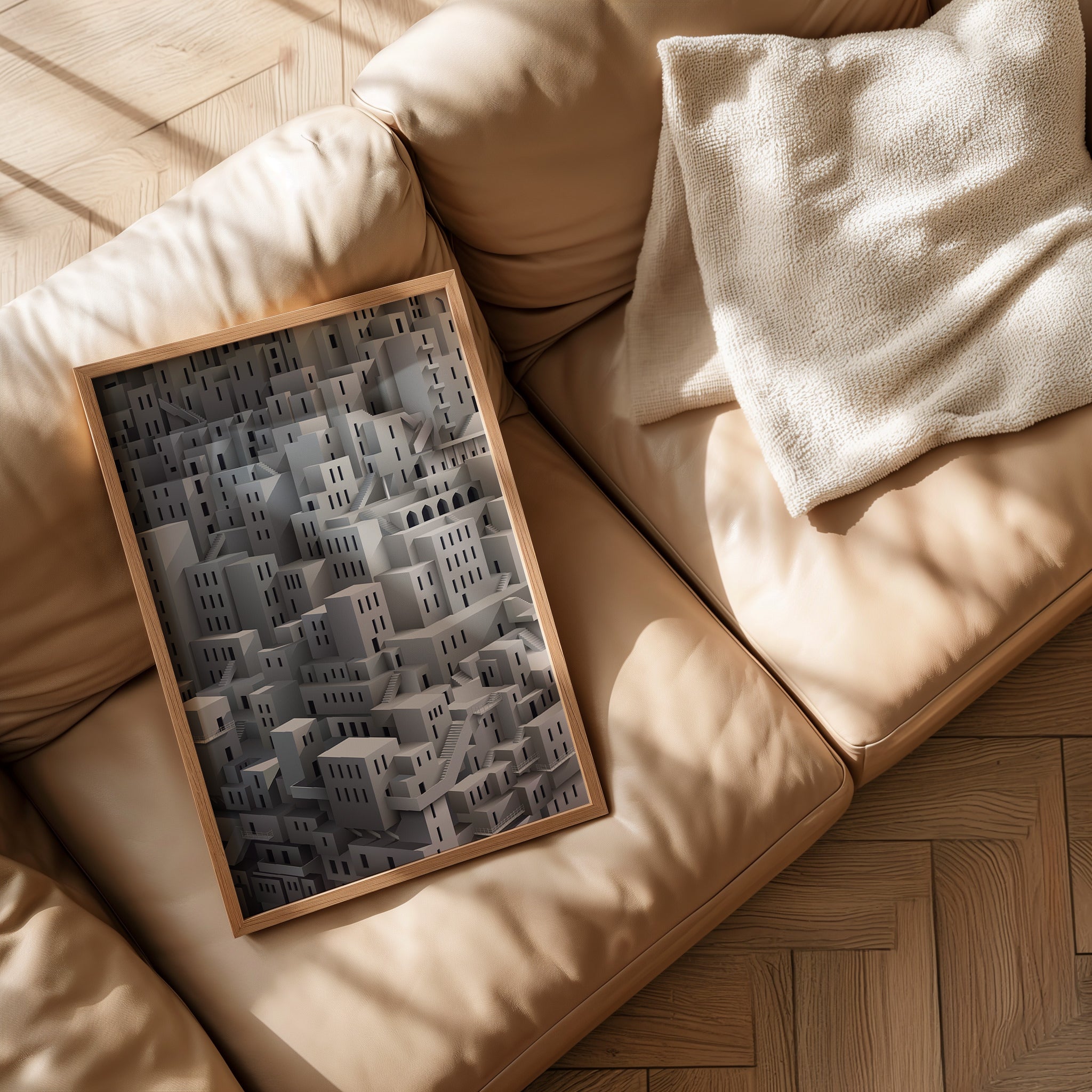 Stairway to Intrigue-psoter-wall_art-decor-The Poster Square