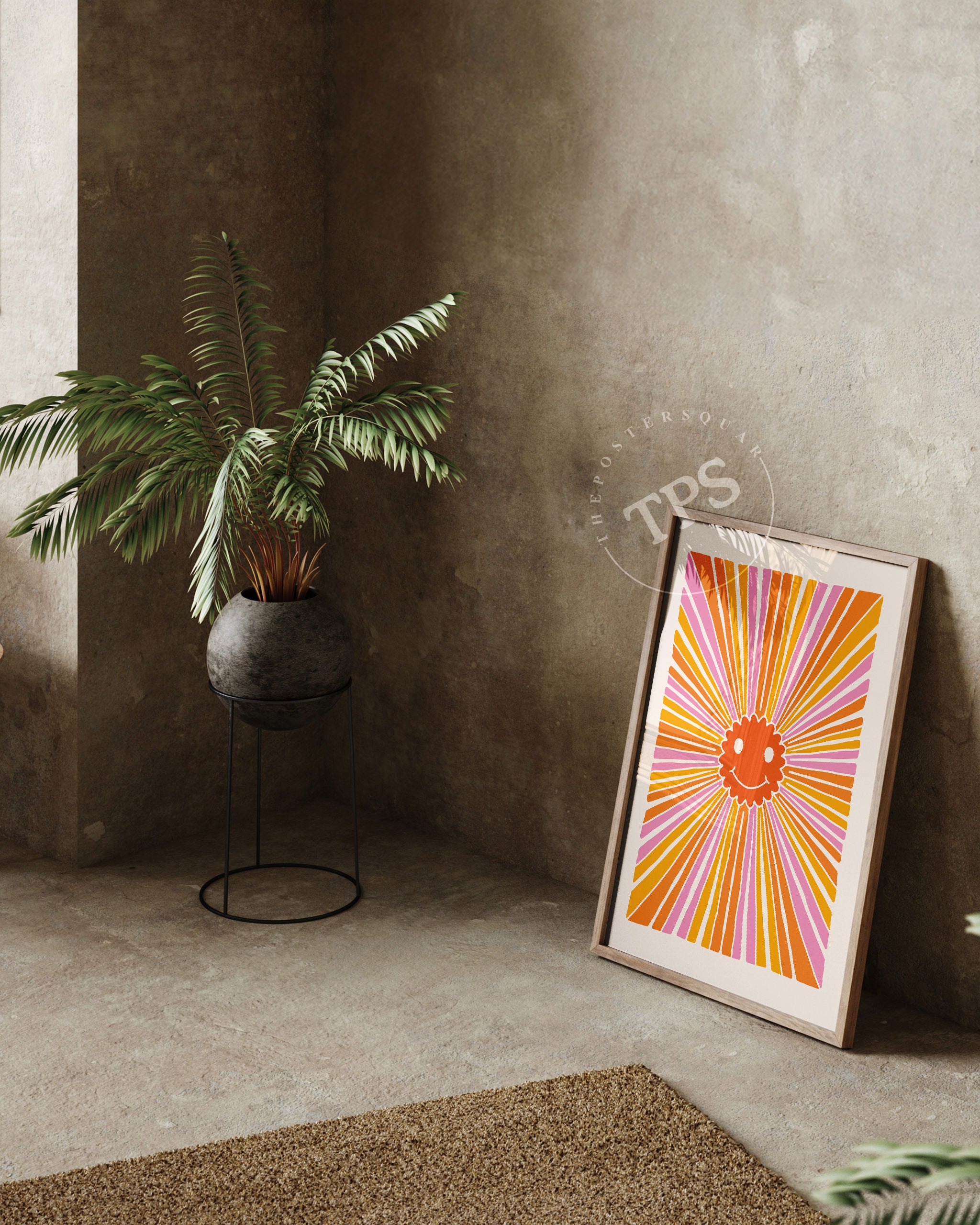 Joyful Rays The Poster Square