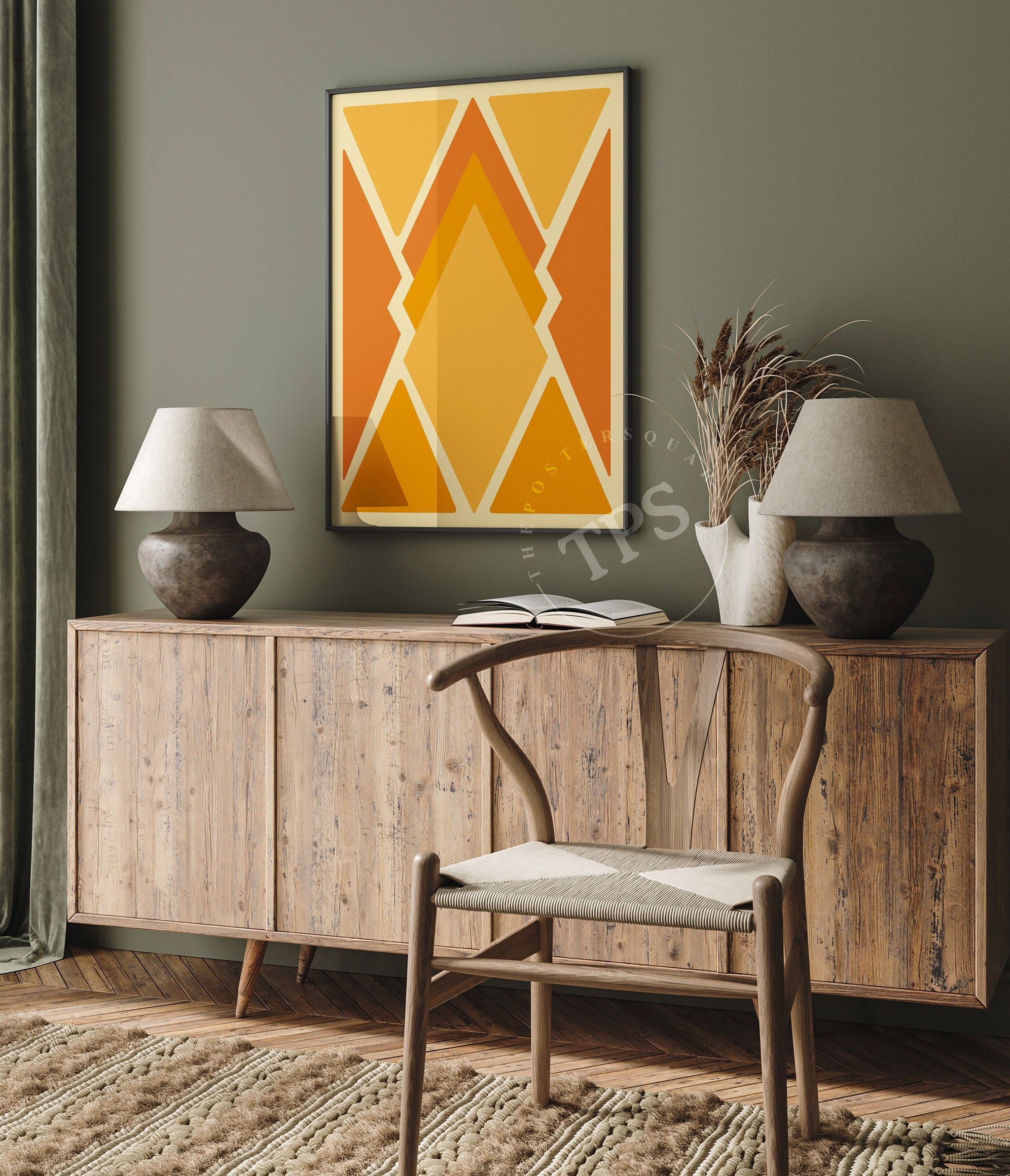 Sharp Sunset The Poster Square