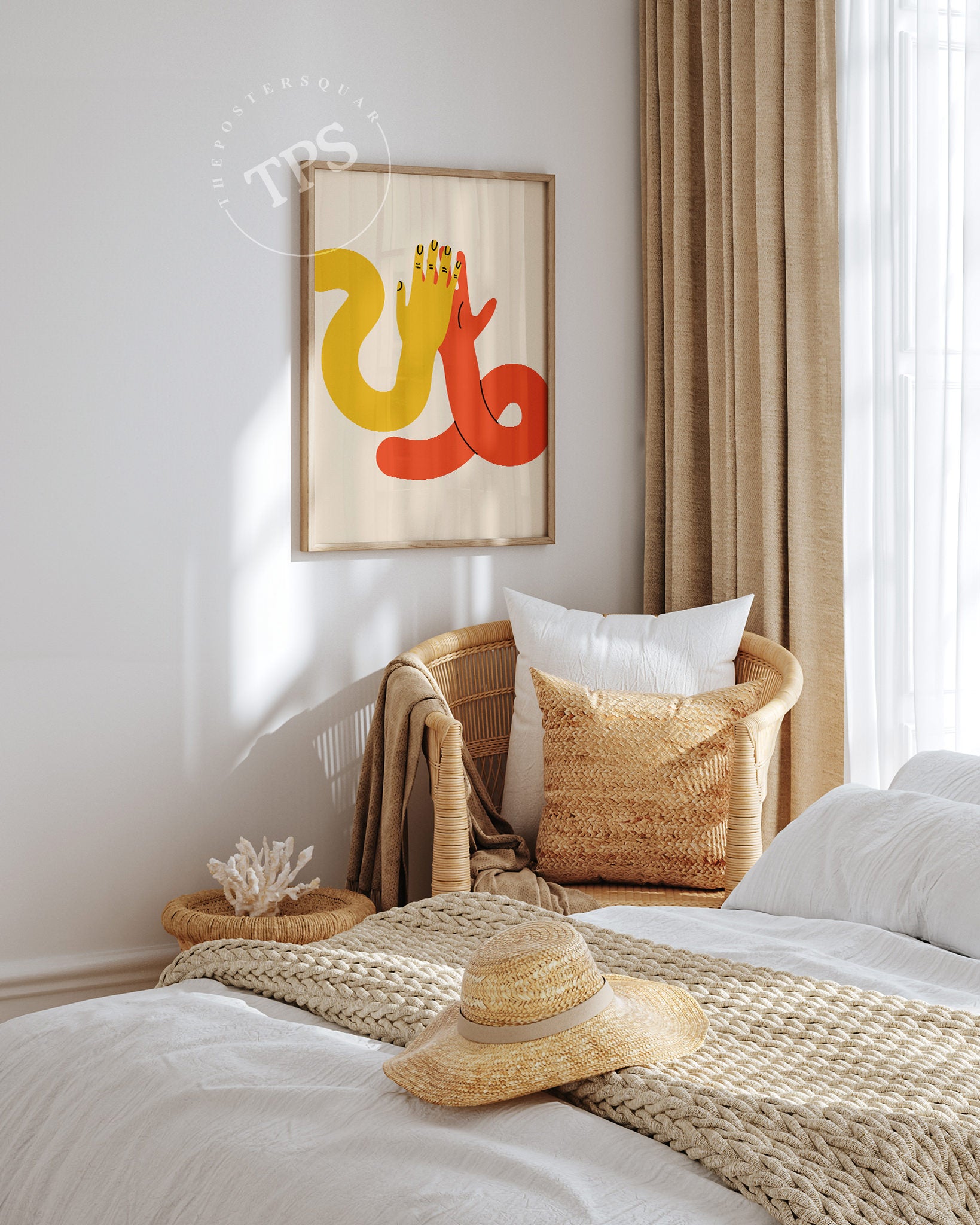 Hi Five The Poster Square