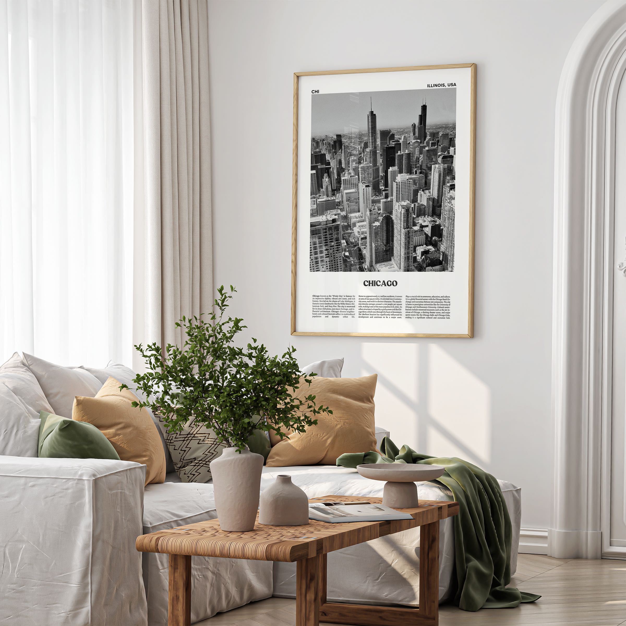 Chicago No.2-psoter-wall_art-decor-The Poster Square