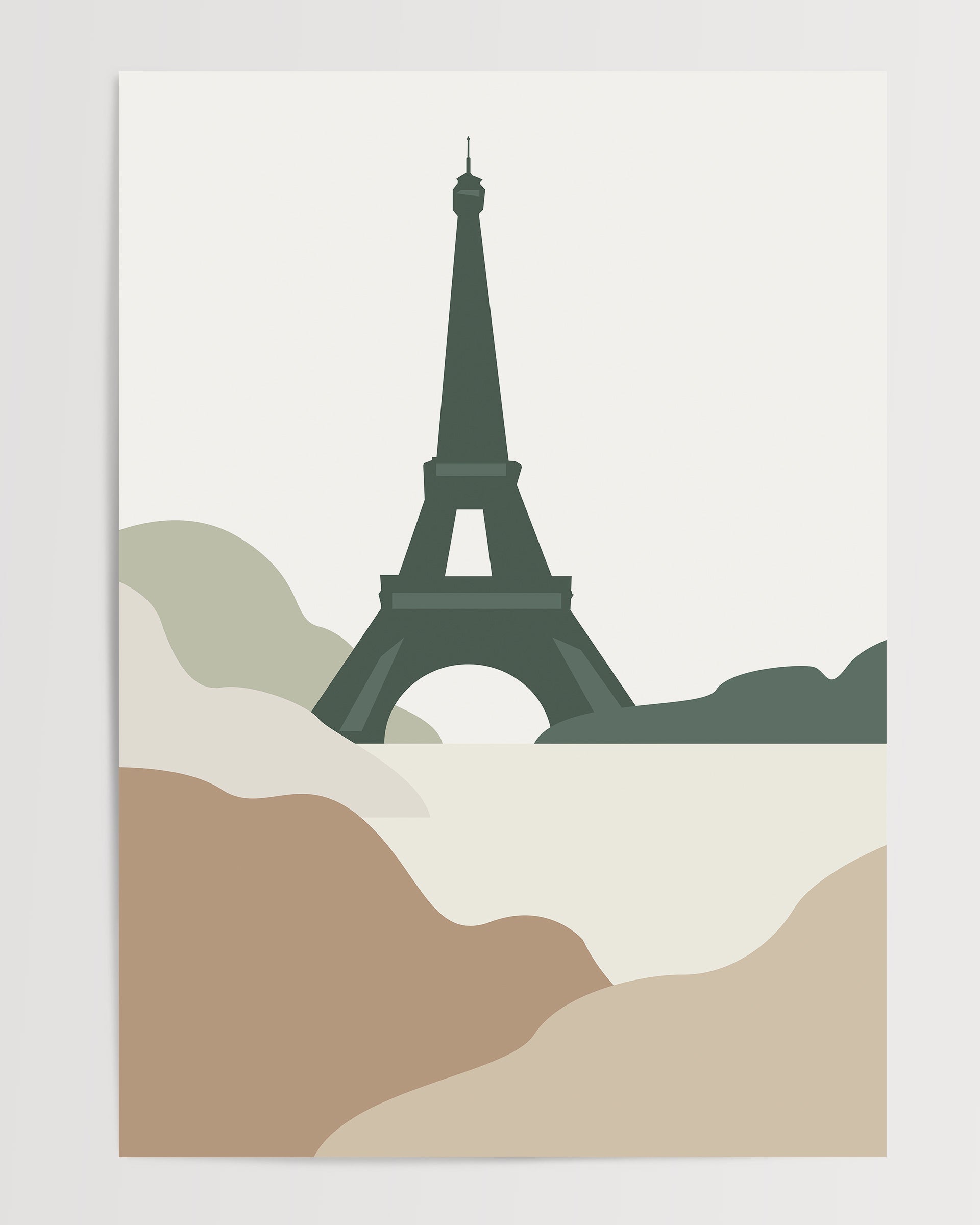 Eiffel Tower No.3 - Paris The Poster Square
