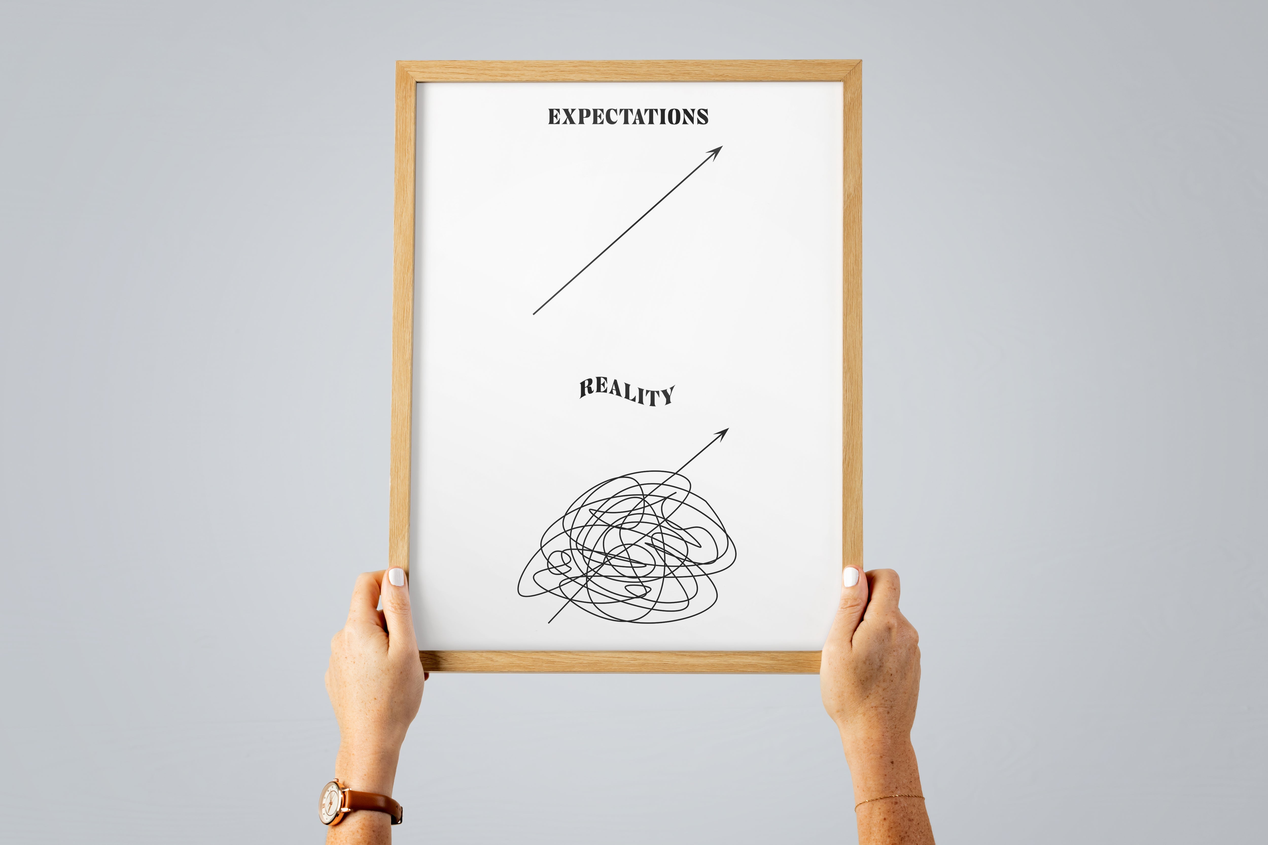 Expectation Vs Reality - Therapy The Poster Square
