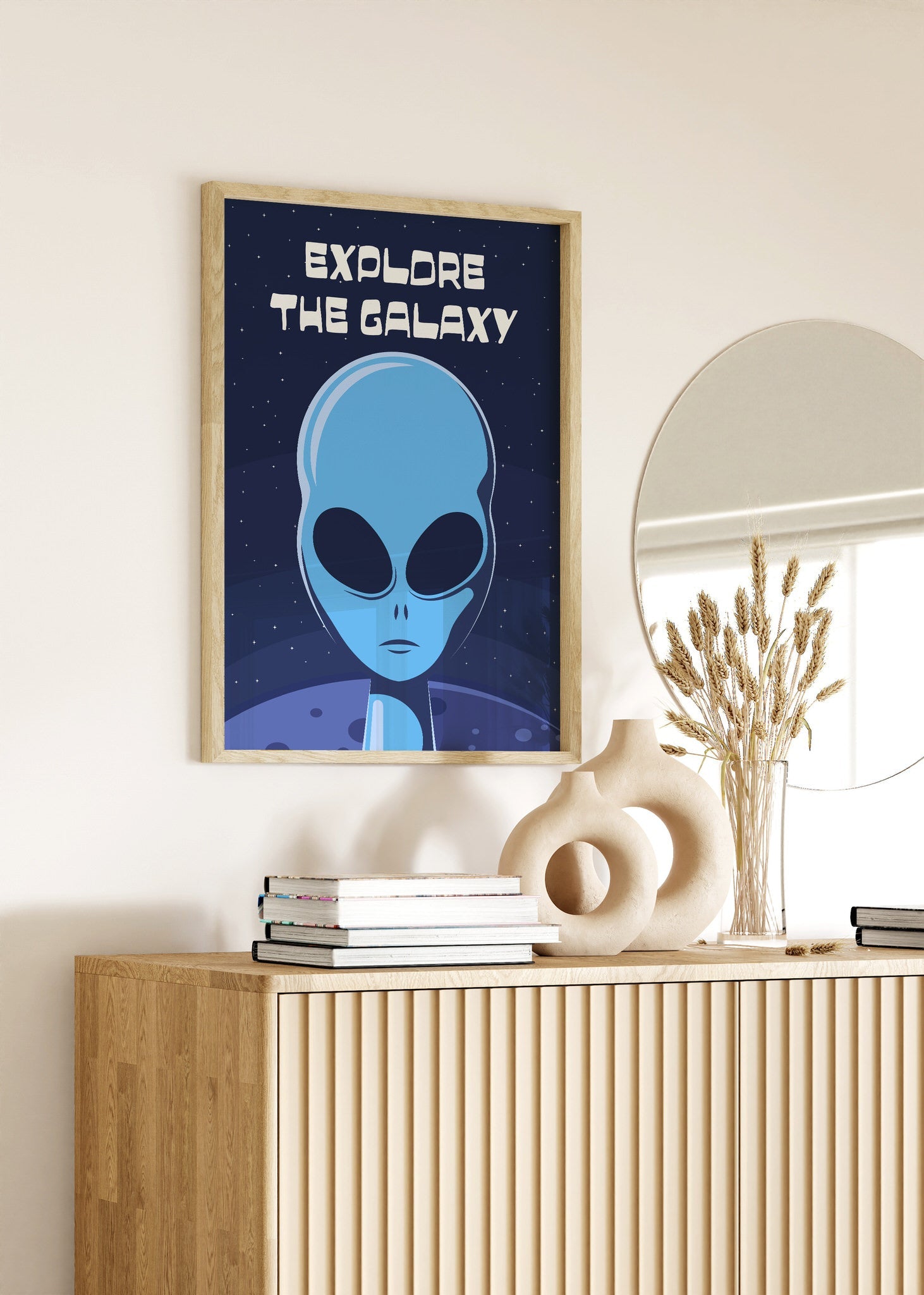 Explore The Galaxy The Poster Square