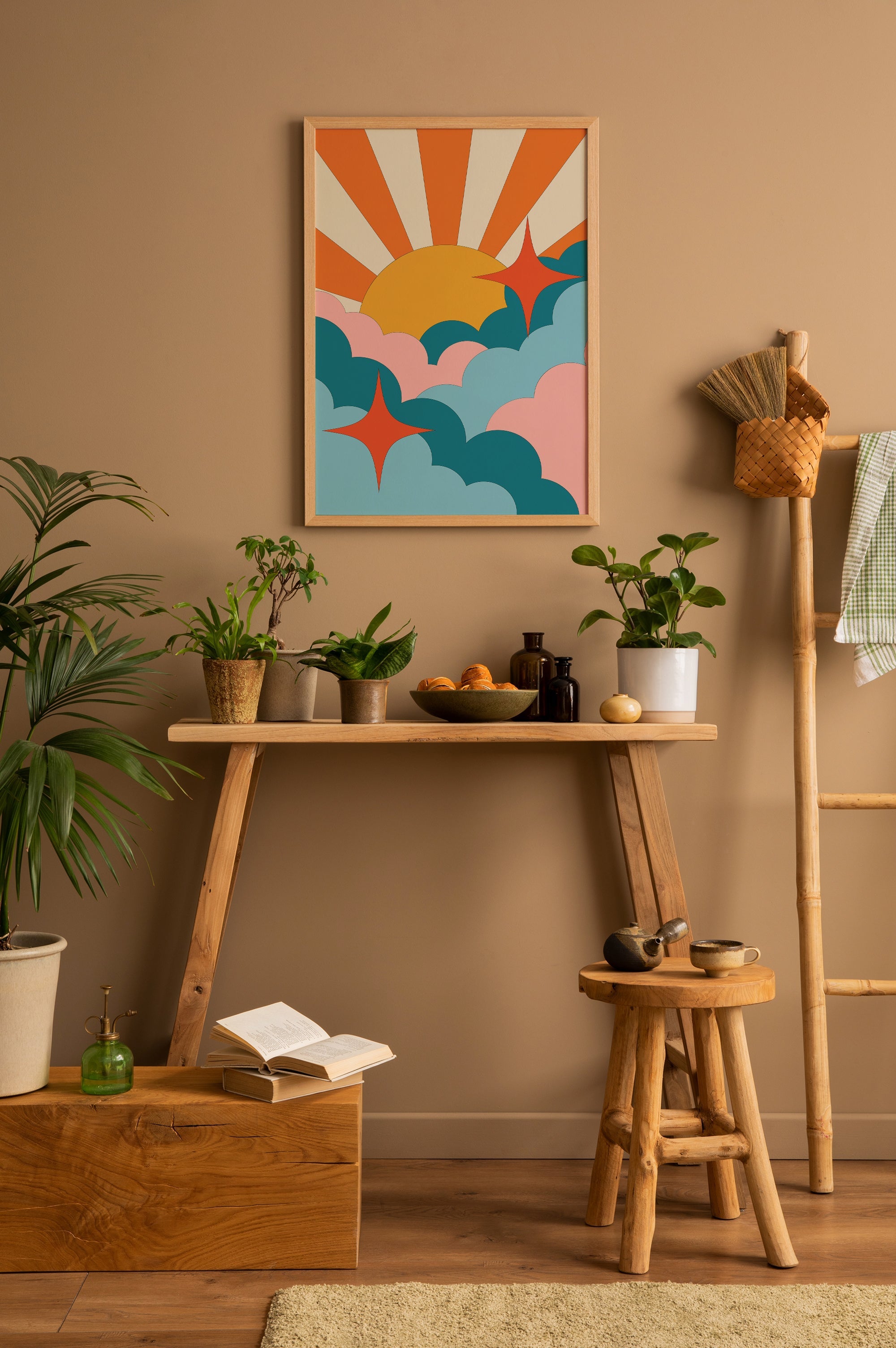 Groovy Sunrise The Poster Square