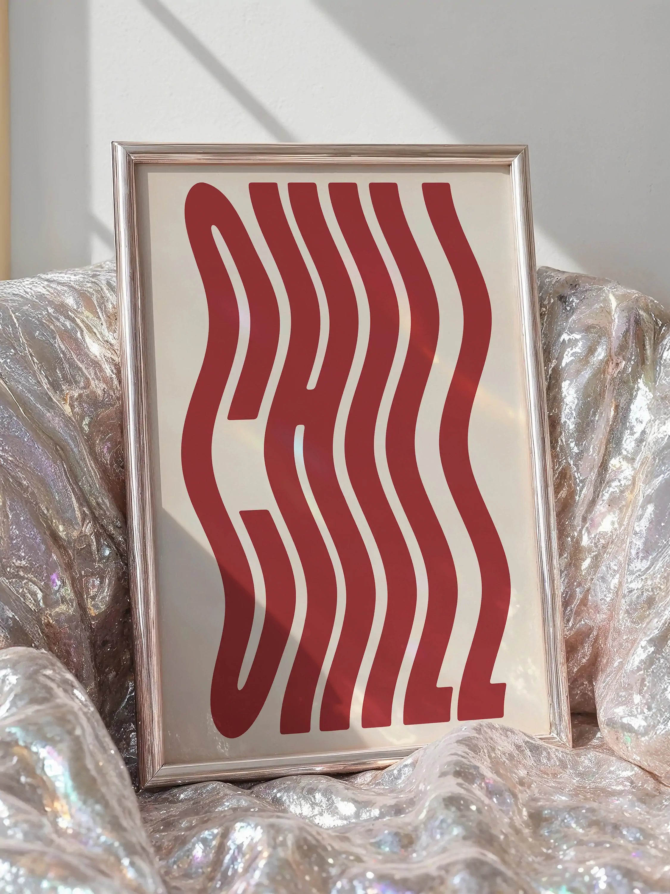 Impression de typographie décontractée