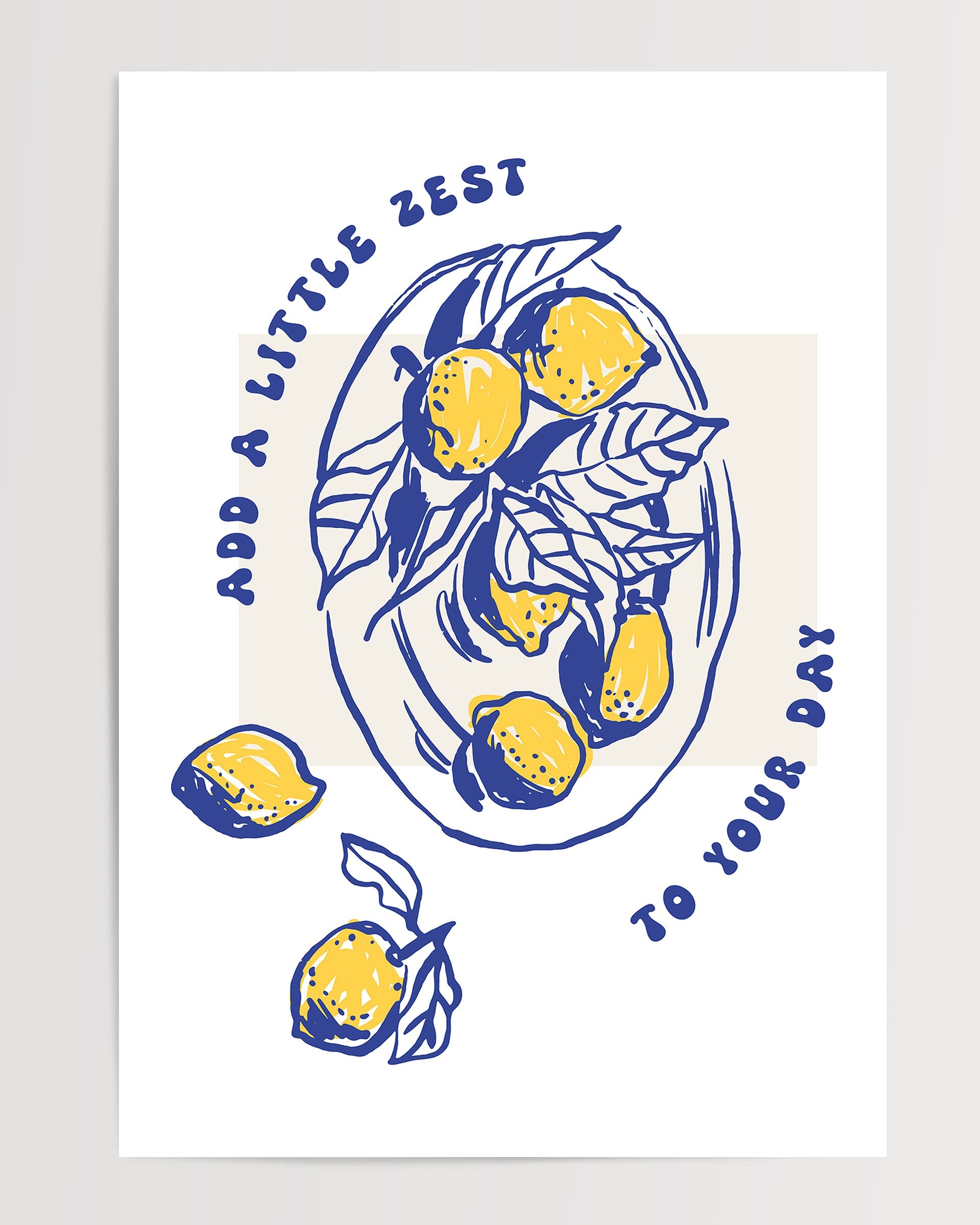 Lemons Fruit - Food The Poster Square