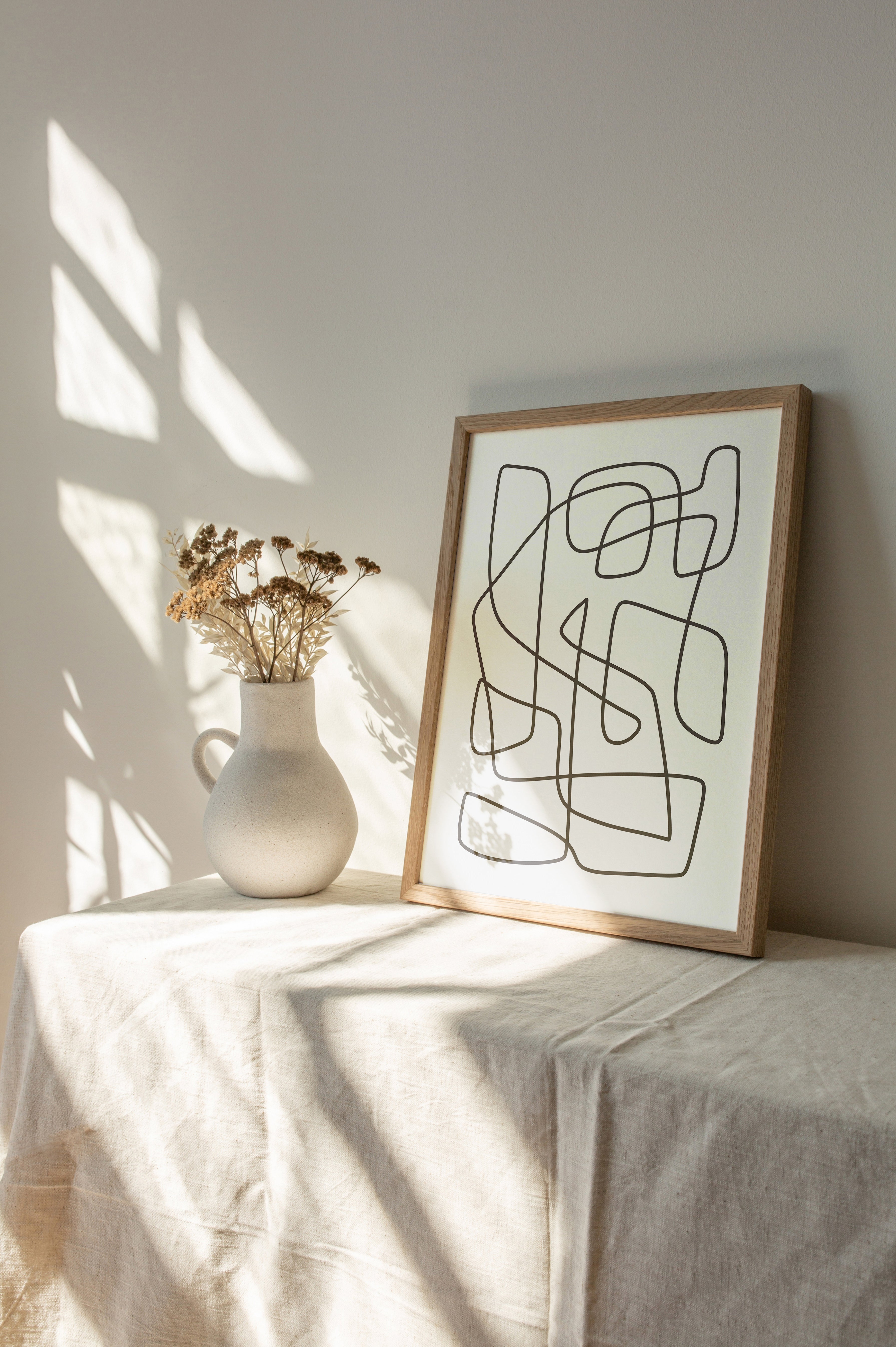 Line Art N1 The Poster Square