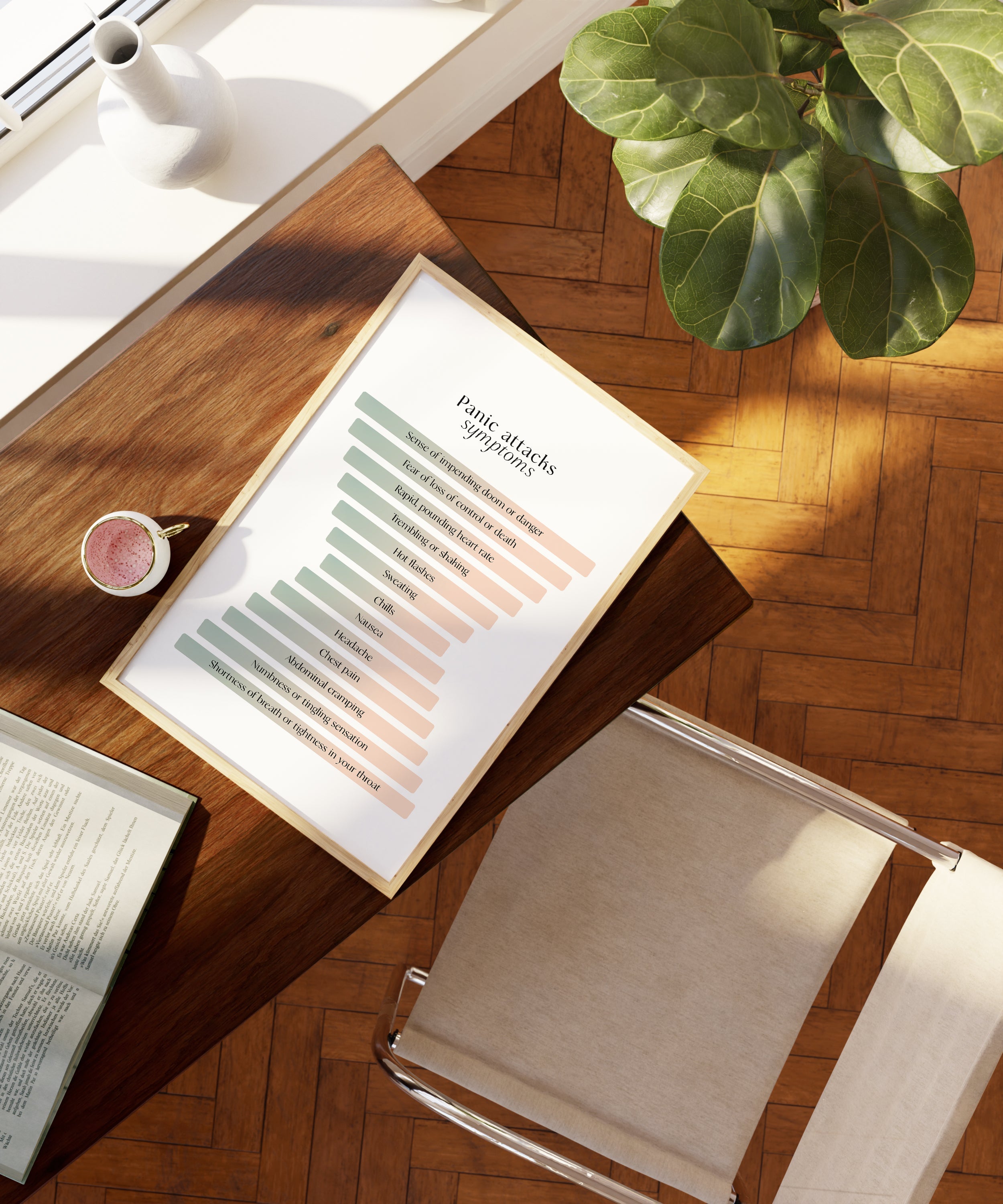 Panic Atack Symptoms - Therapy The Poster Square