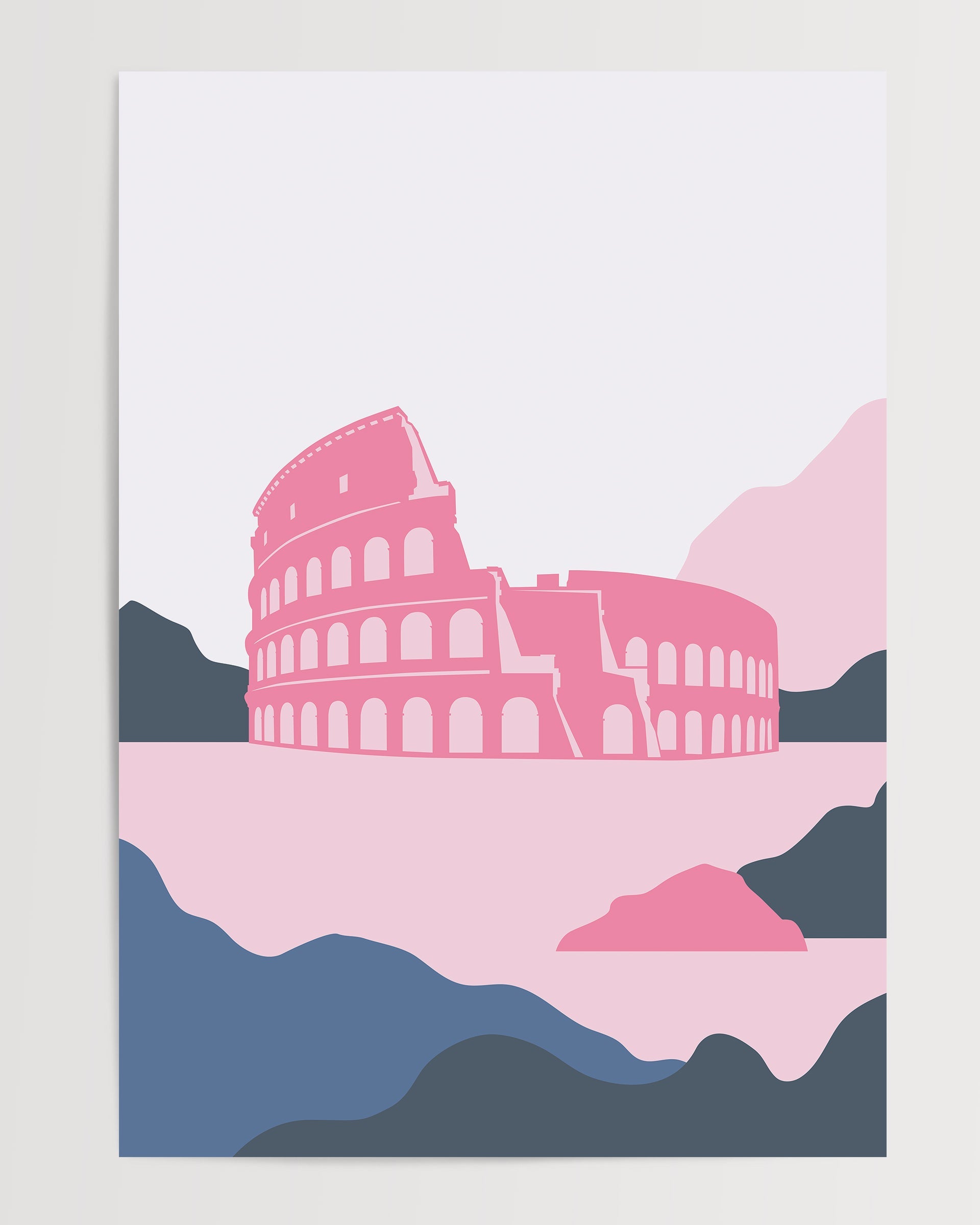 The Colosseum No.1 - Rome The Poster Square