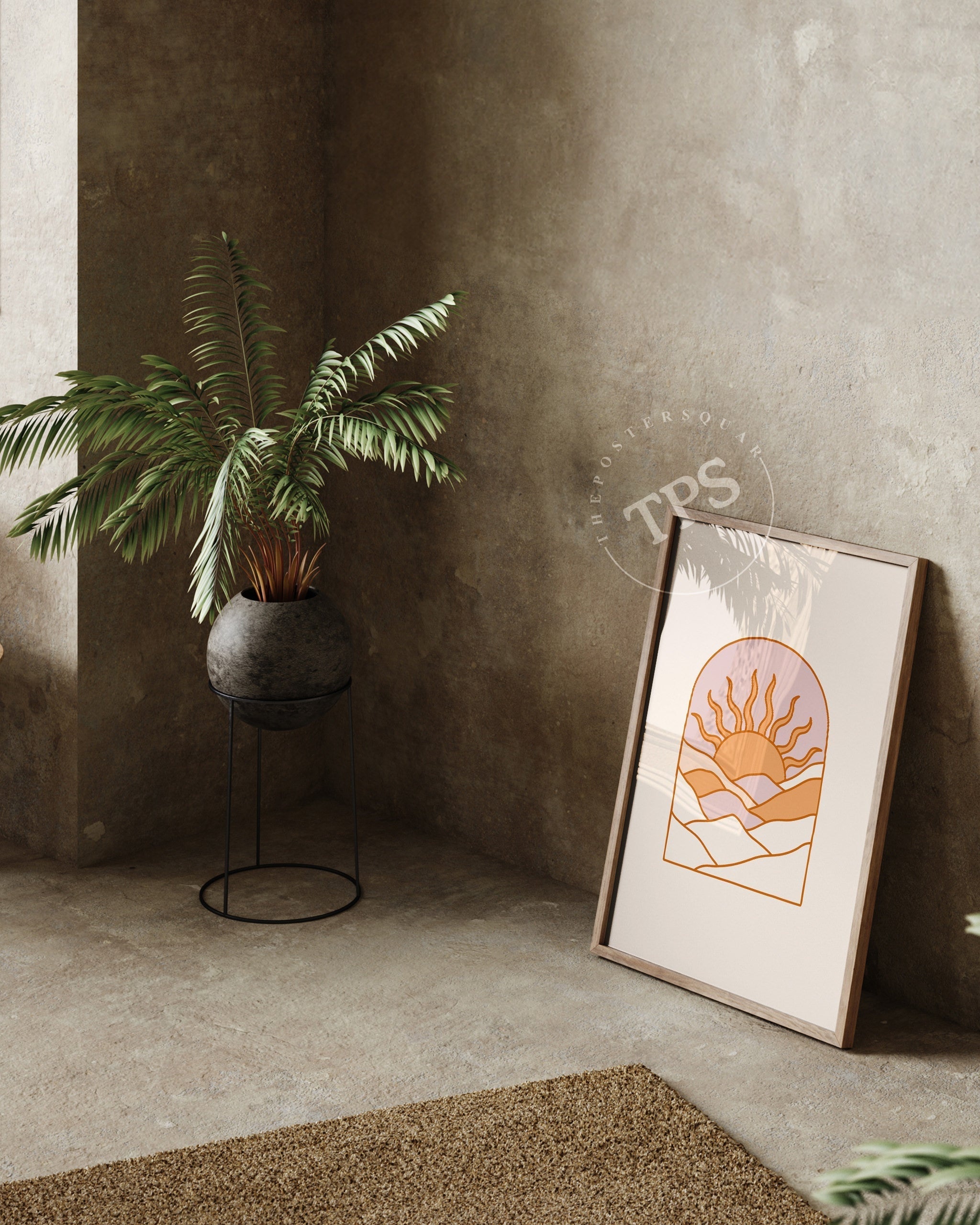 Abstract Landscape N11-psoter-wall_art-decor-The Poster Square