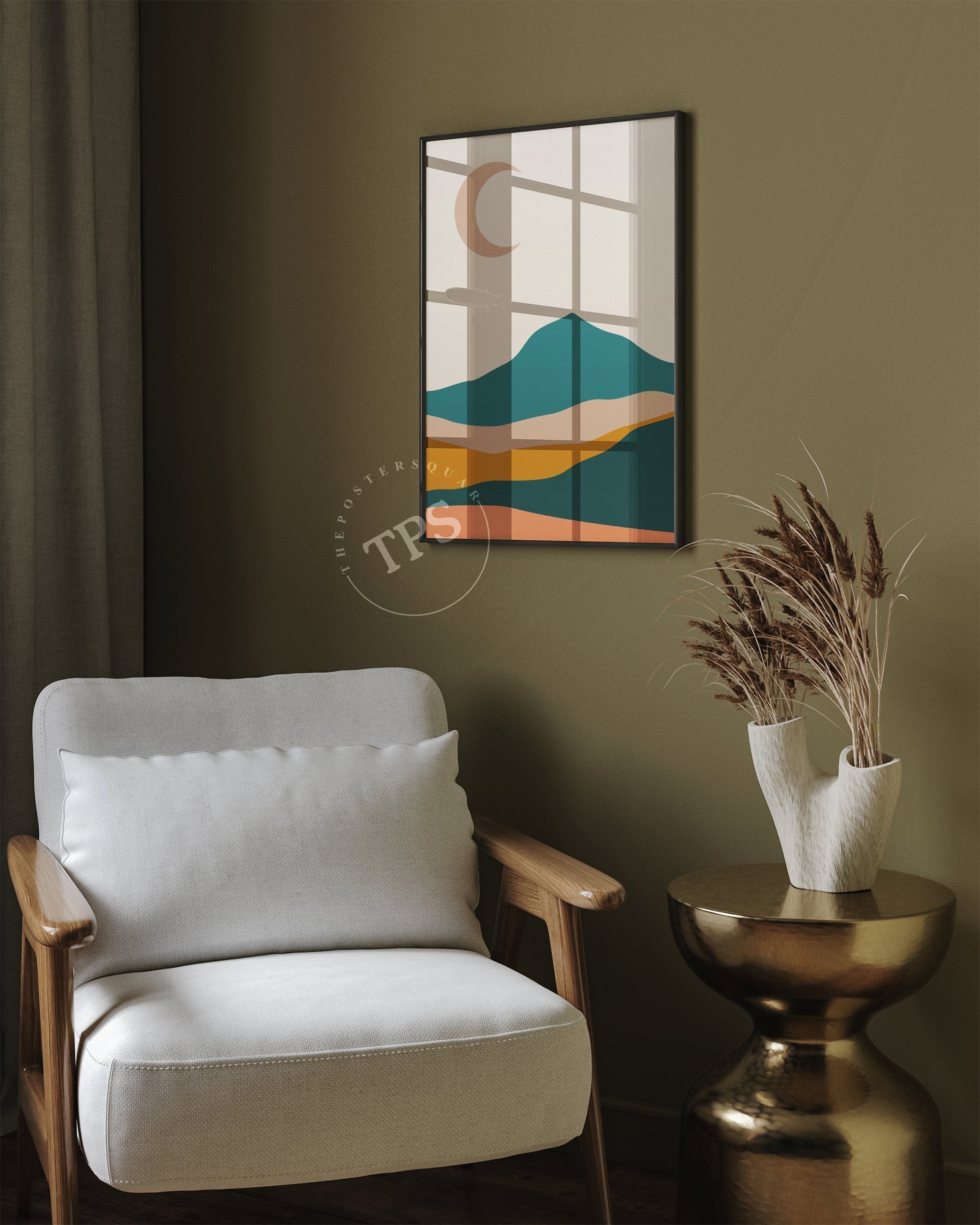 Abstract Landscape N12-psoter-wall_art-decor-The Poster Square