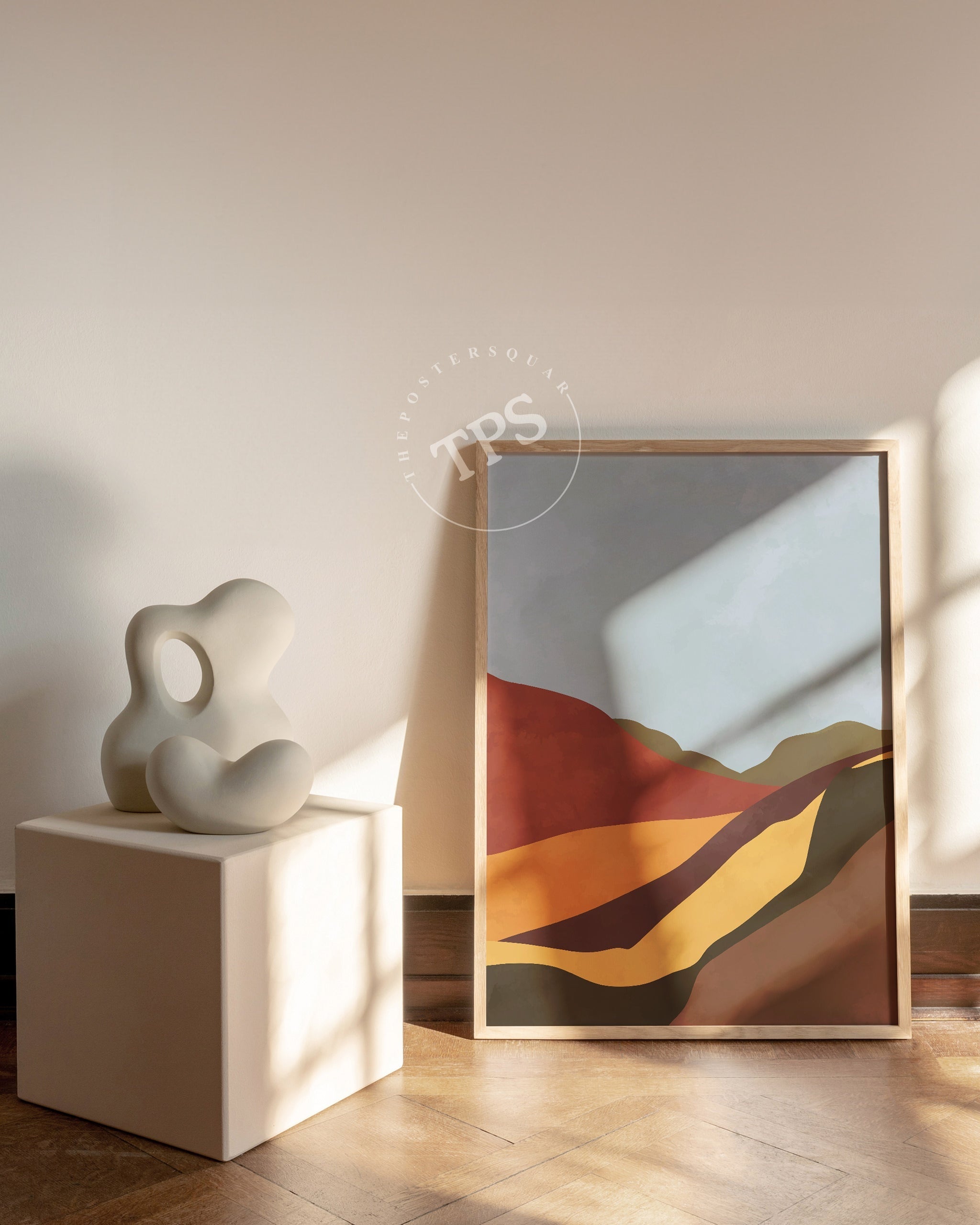 Abstract Landscape N13-psoter-wall_art-decor-The Poster Square