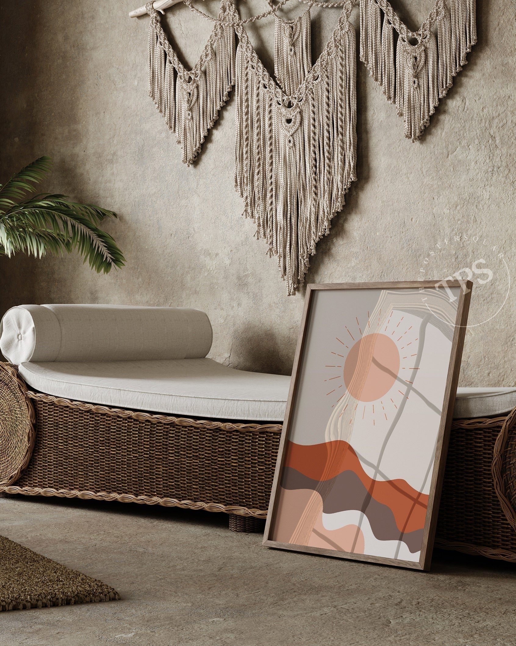 Abstract Landscape N7-psoter-wall_art-decor-The Poster Square