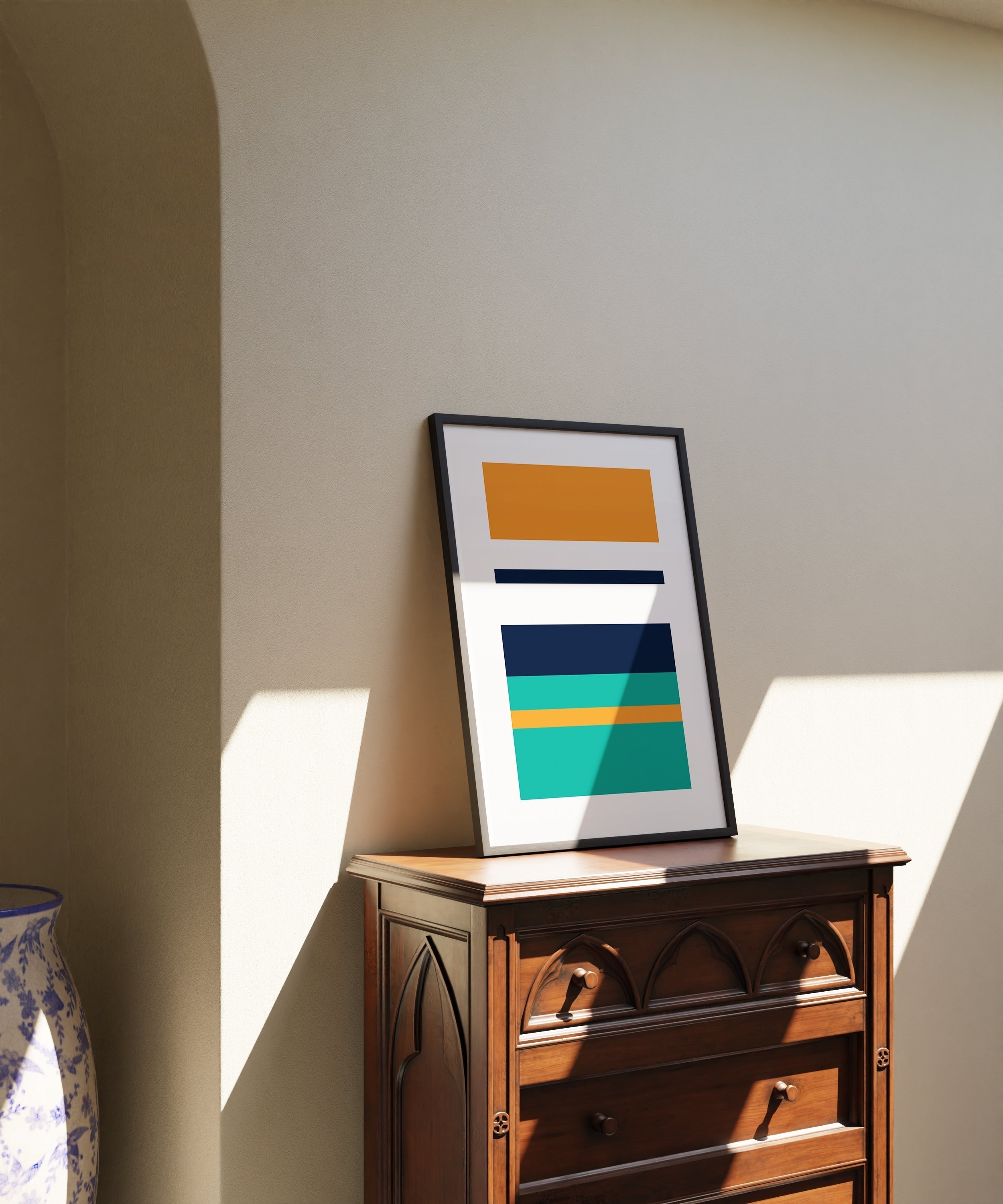 Abstract Wall Art - Minimalistic-psoter-wall_art-decor-The Poster Square