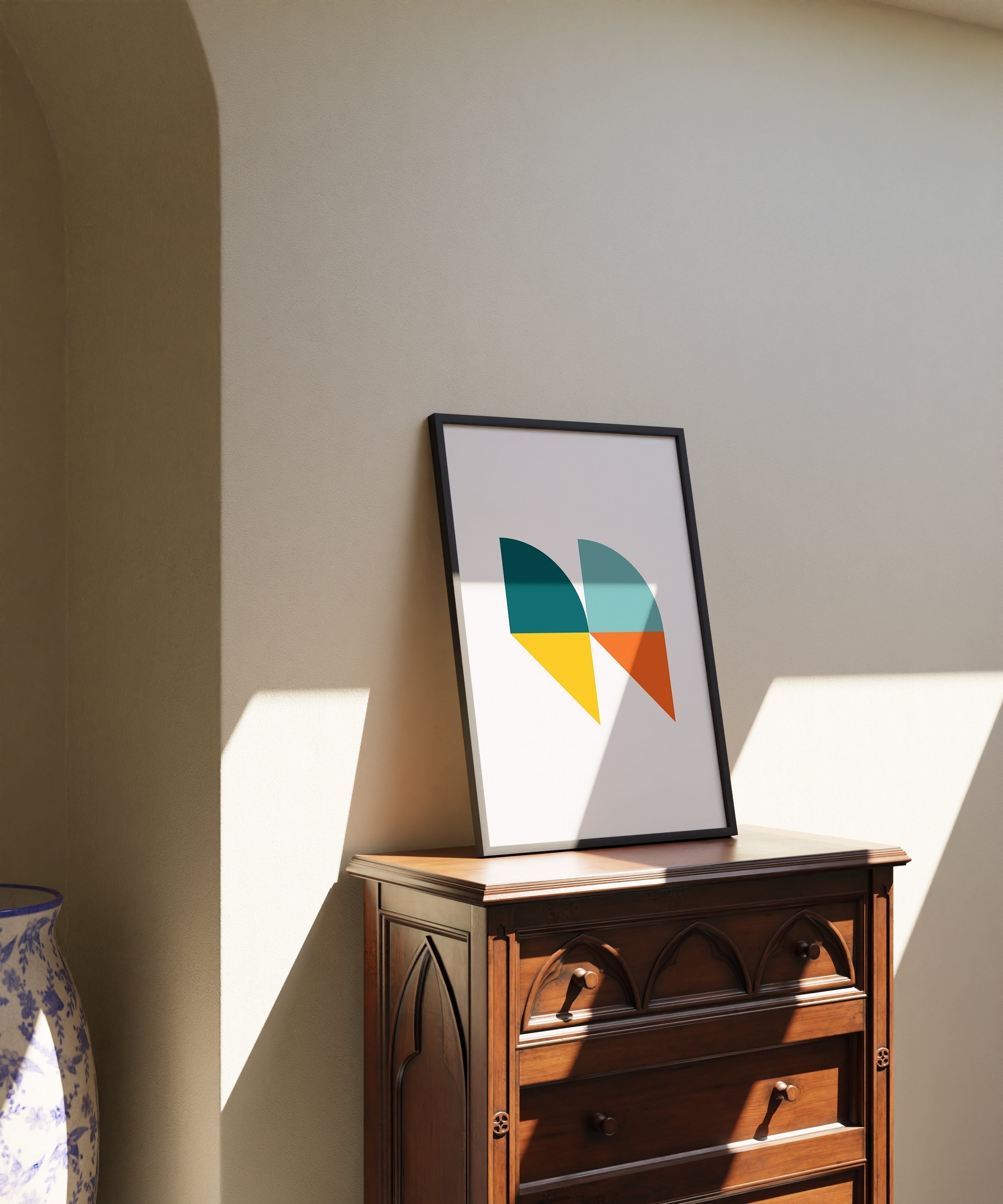 Abstract Wall Art - Minimalistic-psoter-wall_art-decor-The Poster Square