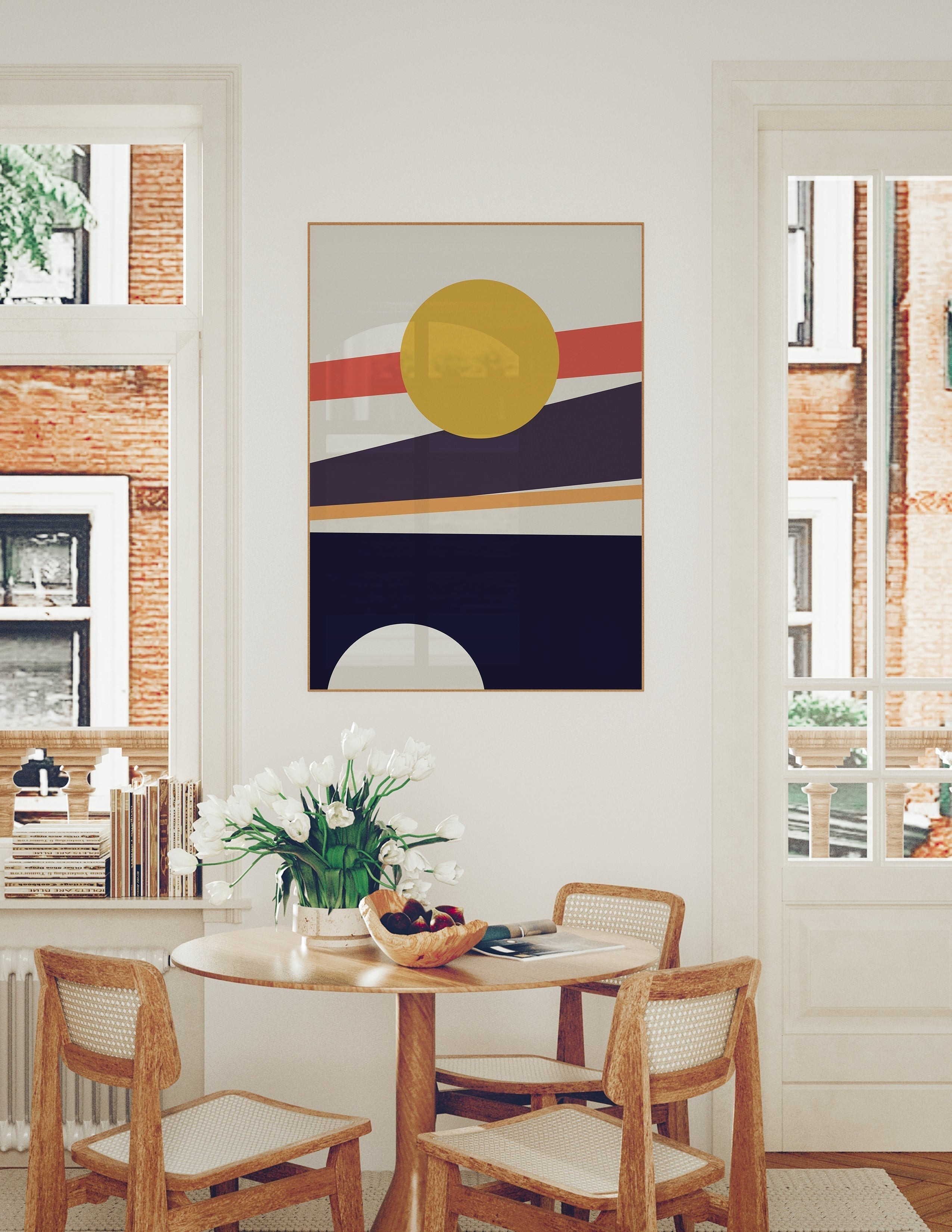 Abstract Wall Art - Minimalistic-psoter-wall_art-decor-The Poster Square