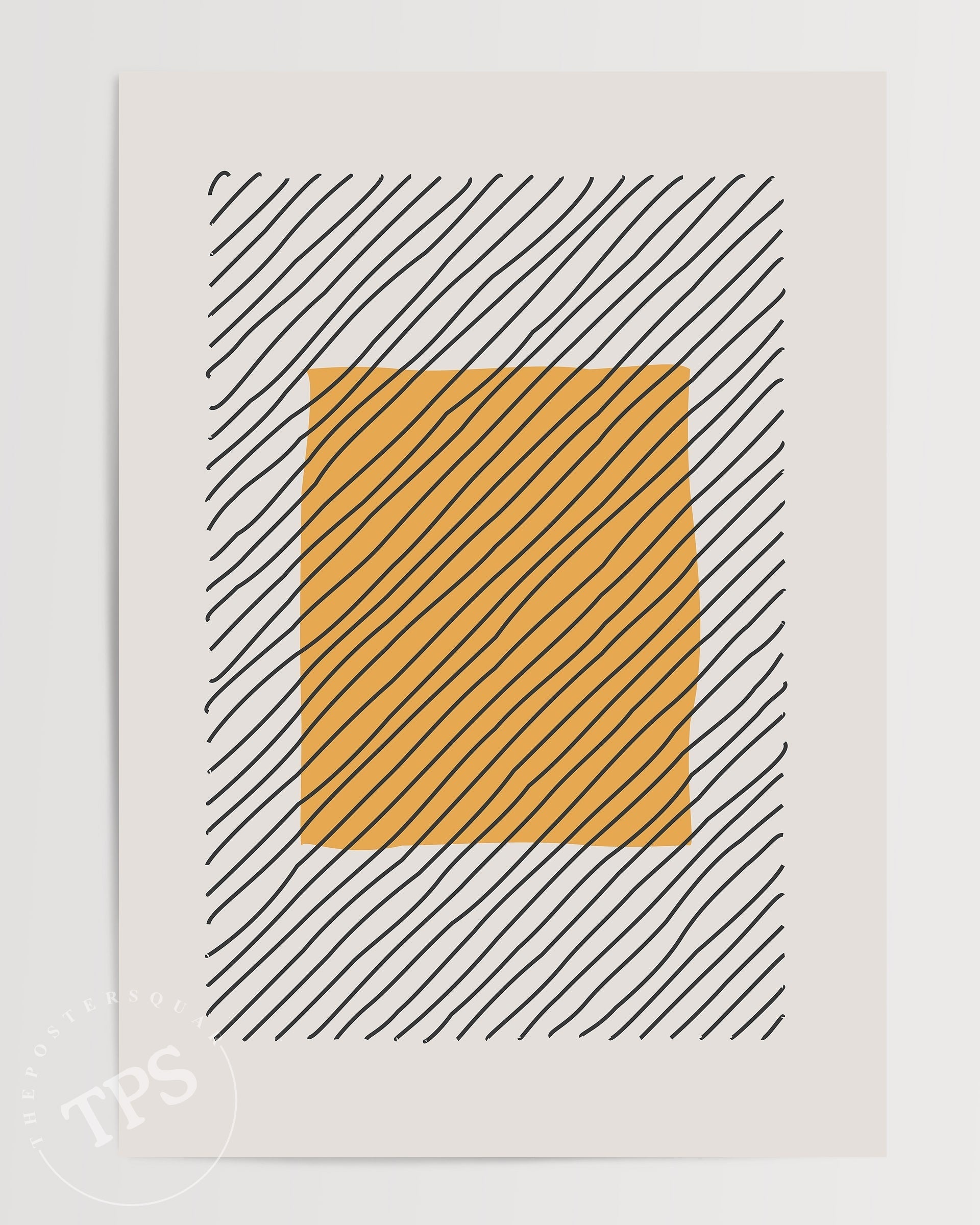 Abstract Wall Art - Minimalistic-psoter-wall_art-decor-The Poster Square