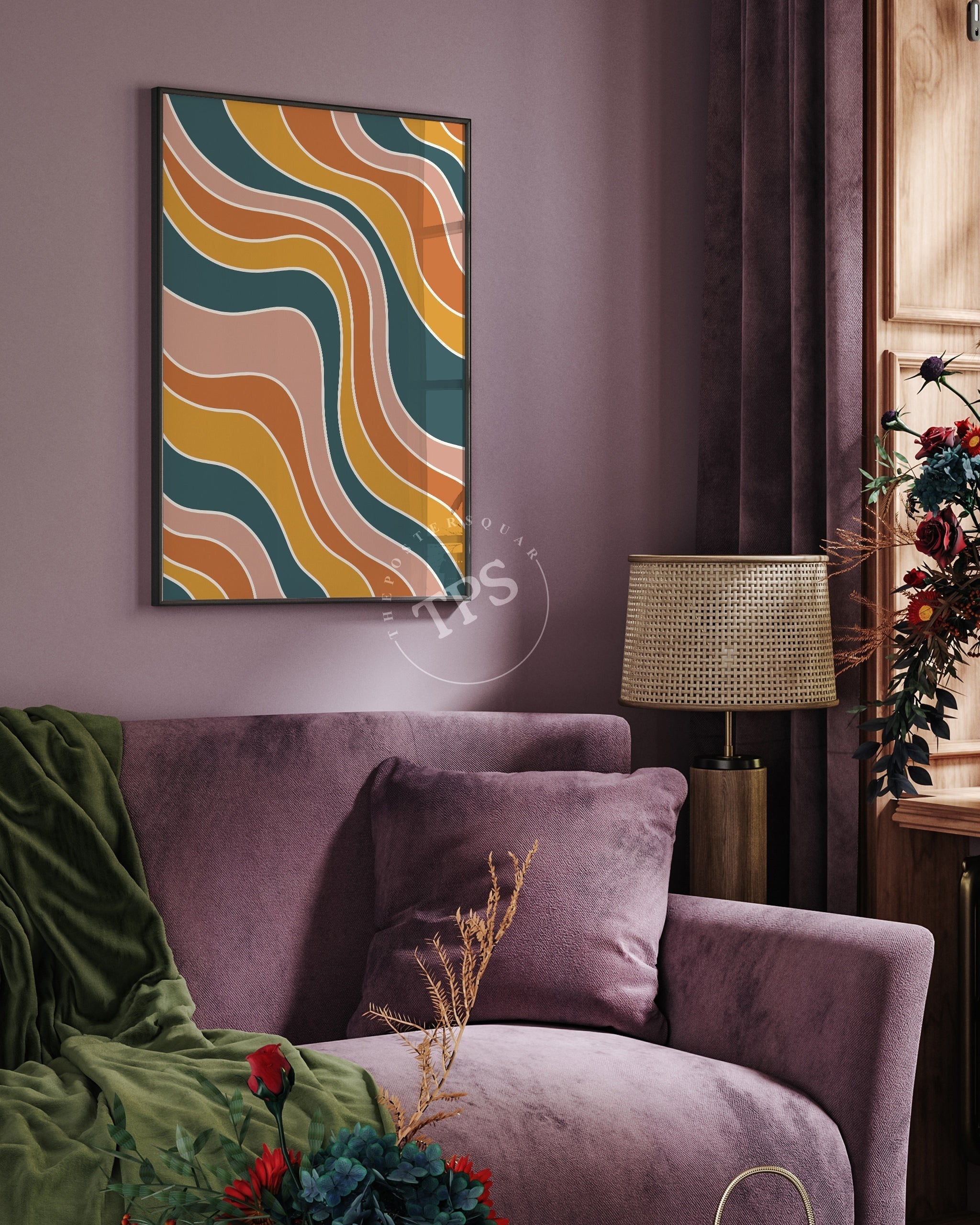 Abstract Wall Art - Minimalistic-psoter-wall_art-decor-The Poster Square