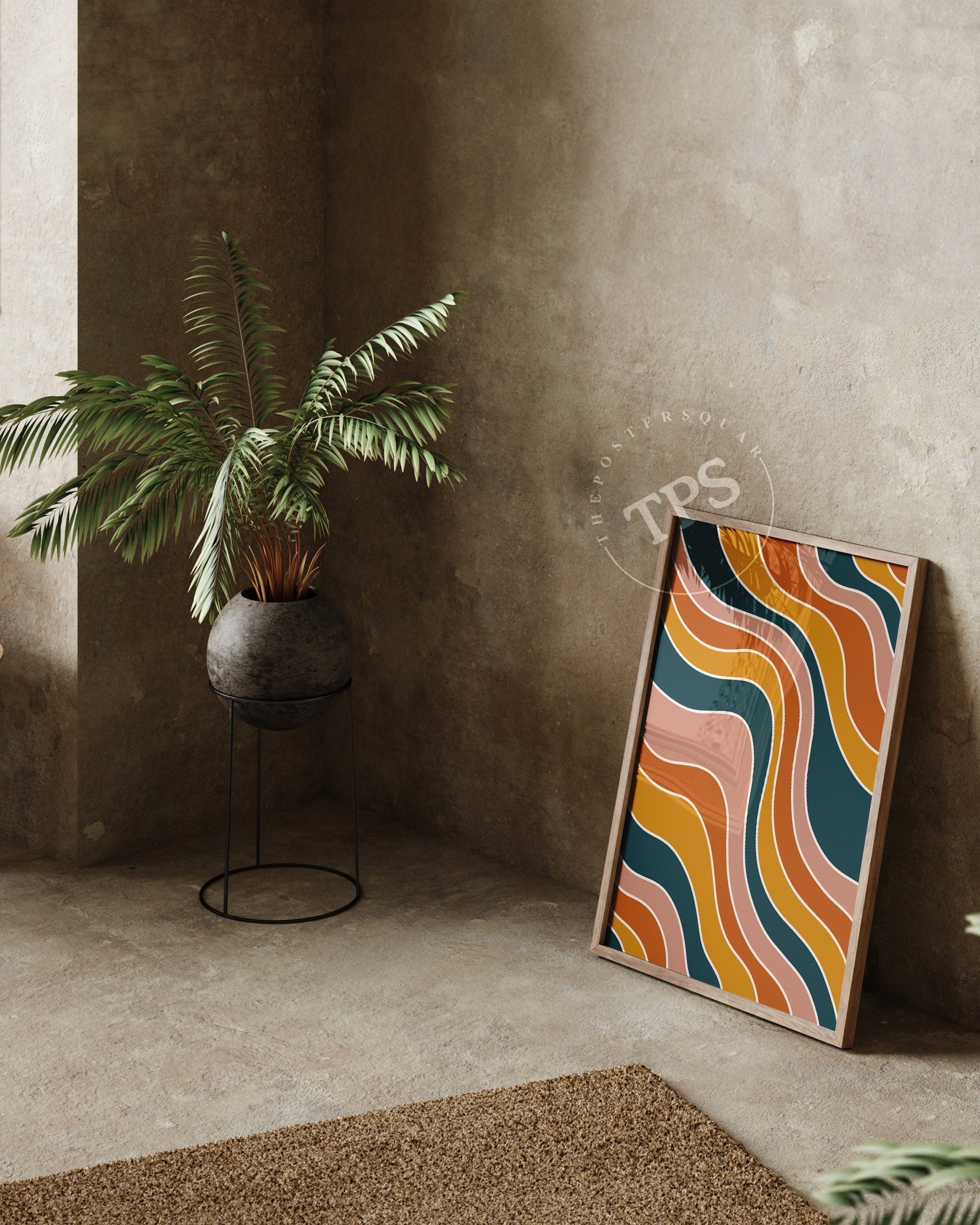 Abstract Wall Art - Minimalistic-psoter-wall_art-decor-The Poster Square