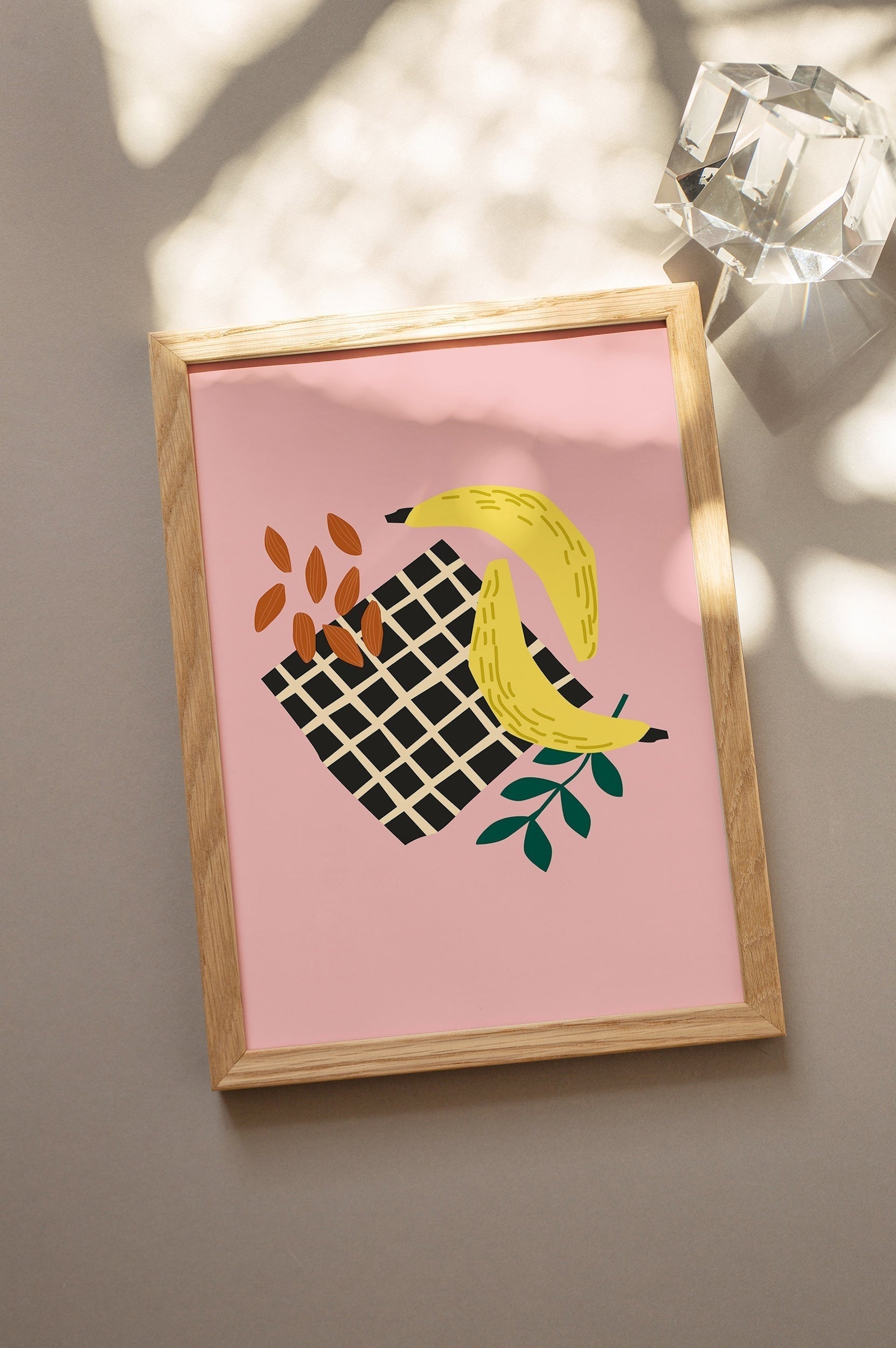 Banana-psoter-wall_art-decor-The Poster Square