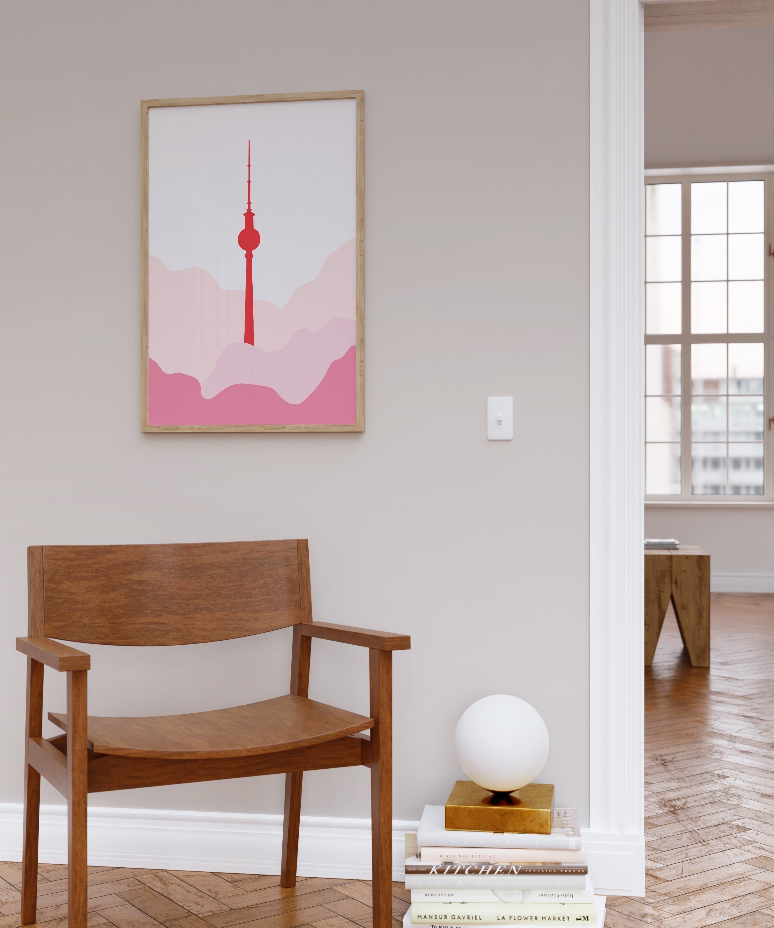 Berliner Fernsehturm - Berlin-psoter-wall_art-decor-The Poster Square